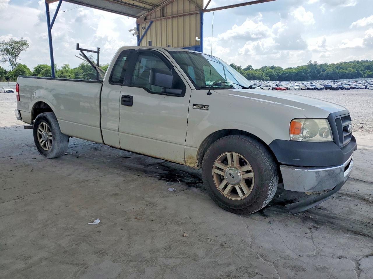 2006 Ford F150 White vin: 1FTRF12W56NB89172