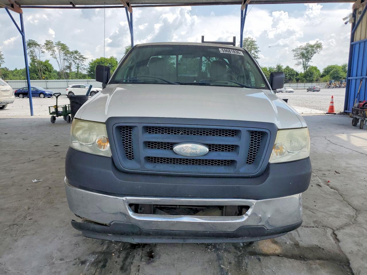 2006 Ford F150 White vin: 1FTRF12W56NB89172