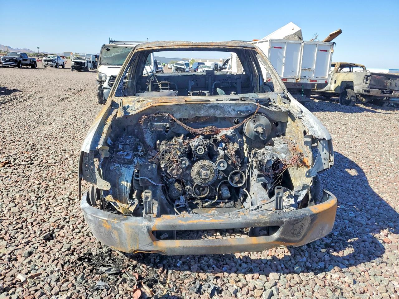 2007 Ford F150 Burn vin: 1FTRF12W57KC58252