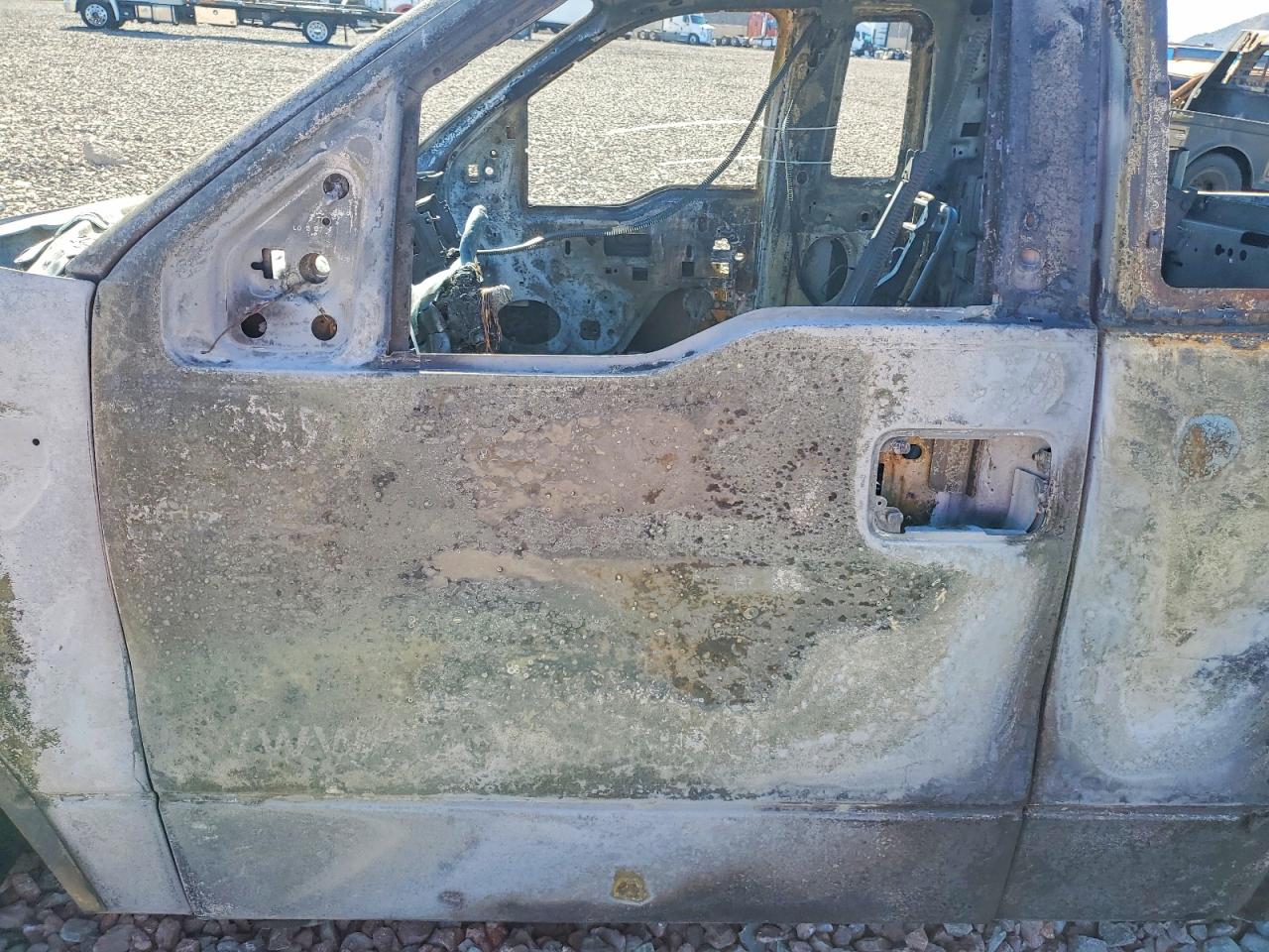 2007 Ford F150 Burn vin: 1FTRF12W57KC58252