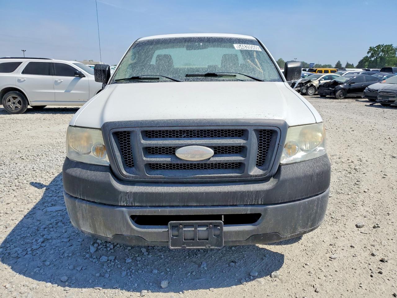 2007 Ford F150 White vin: 1FTRF12W57KD54057