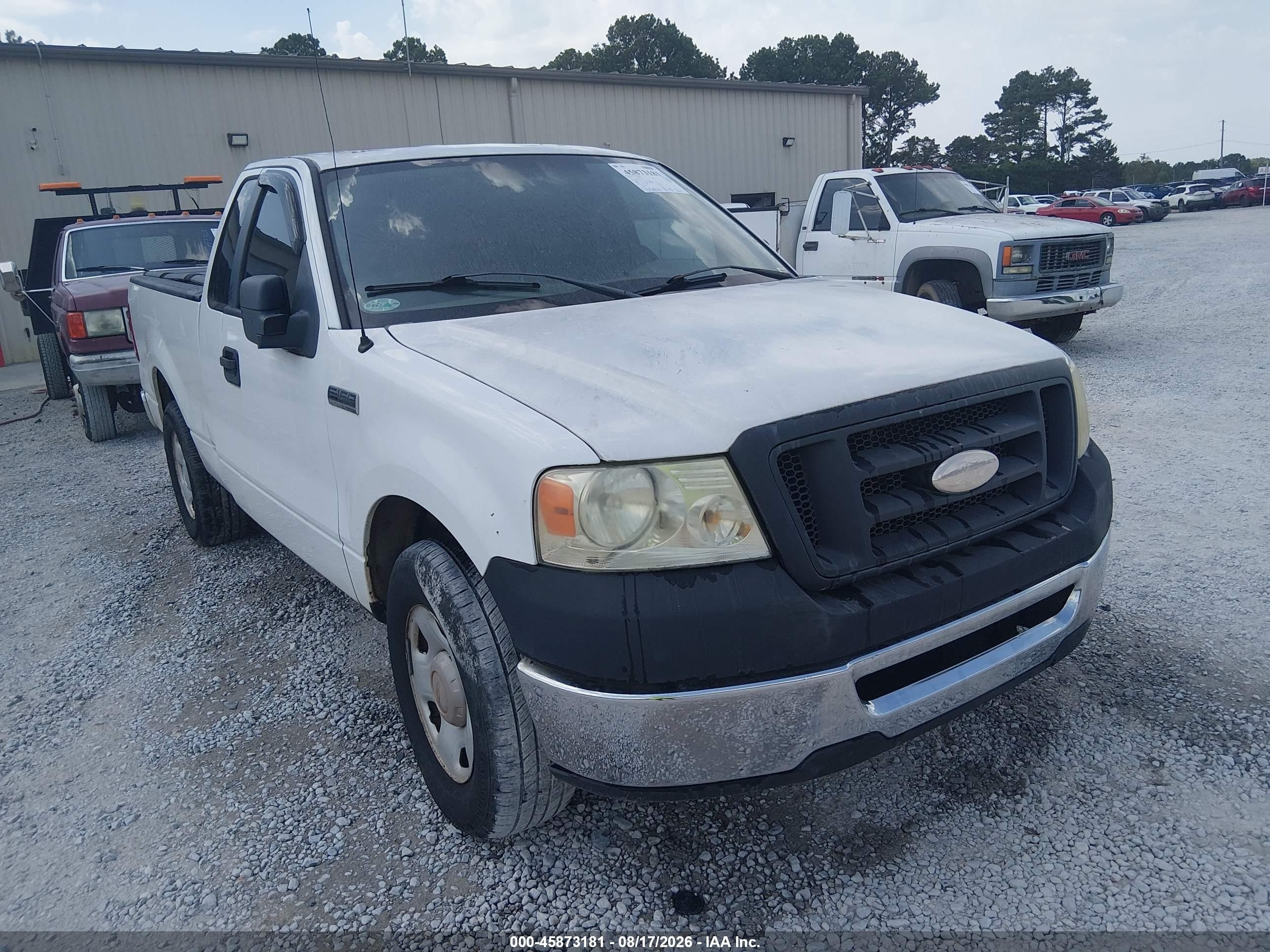 2007 Ford F-150 Stx/xl/xlt White vin: 1FTRF12W57NA46773