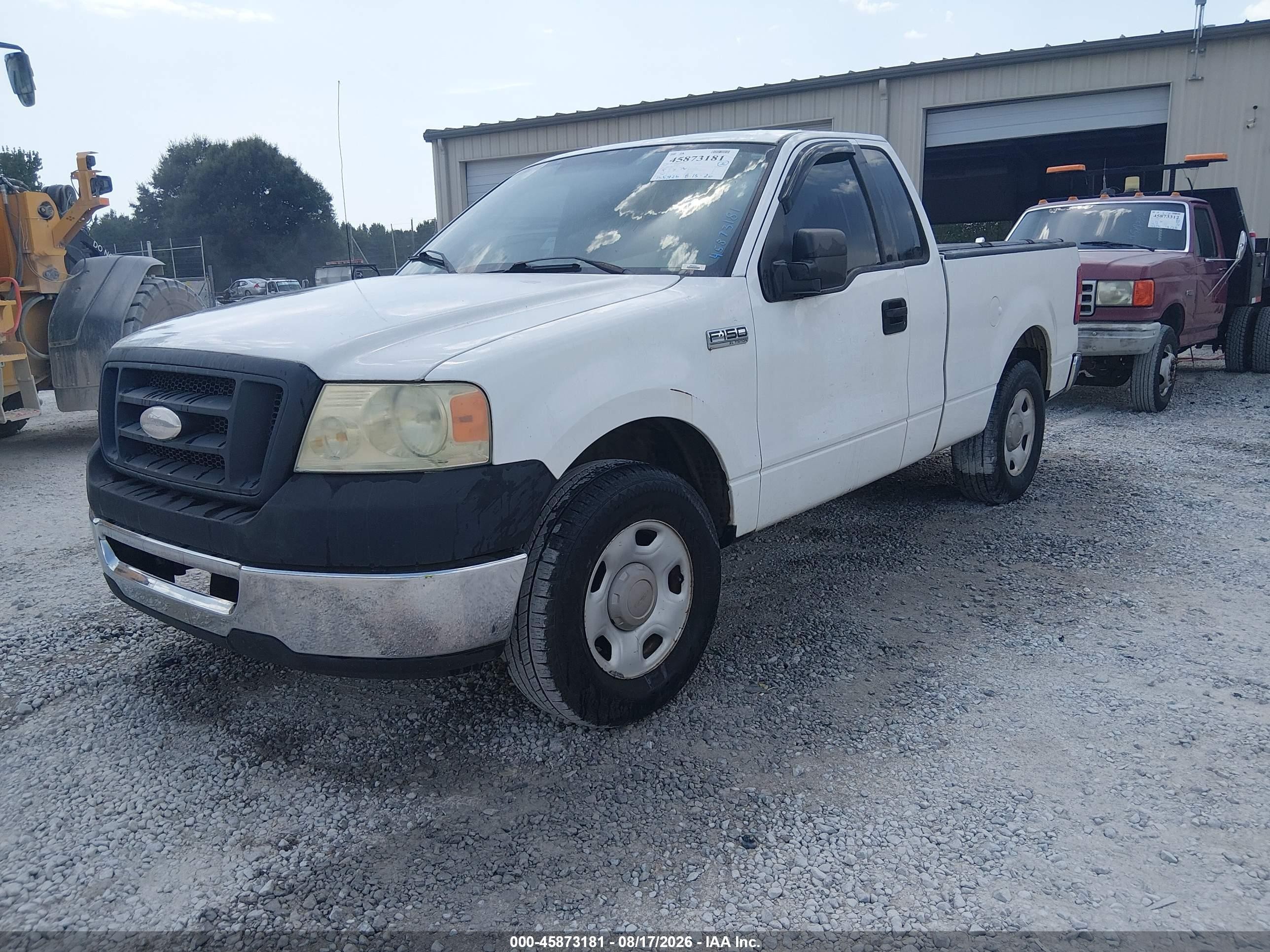 2007 Ford F-150 Stx/xl/xlt White vin: 1FTRF12W57NA46773