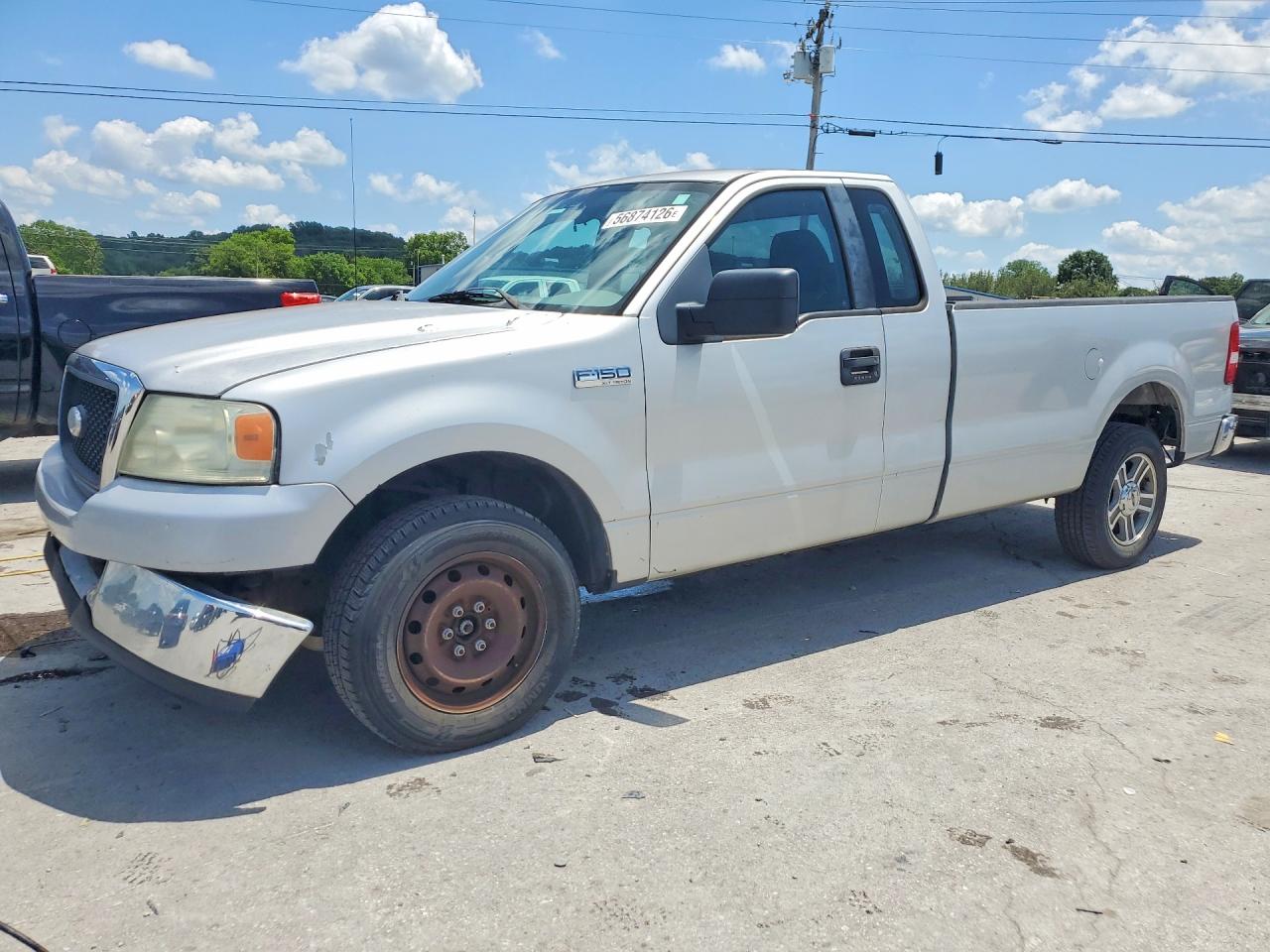 2008 Ford F150 Silver vin: 1FTRF12W58KE24898