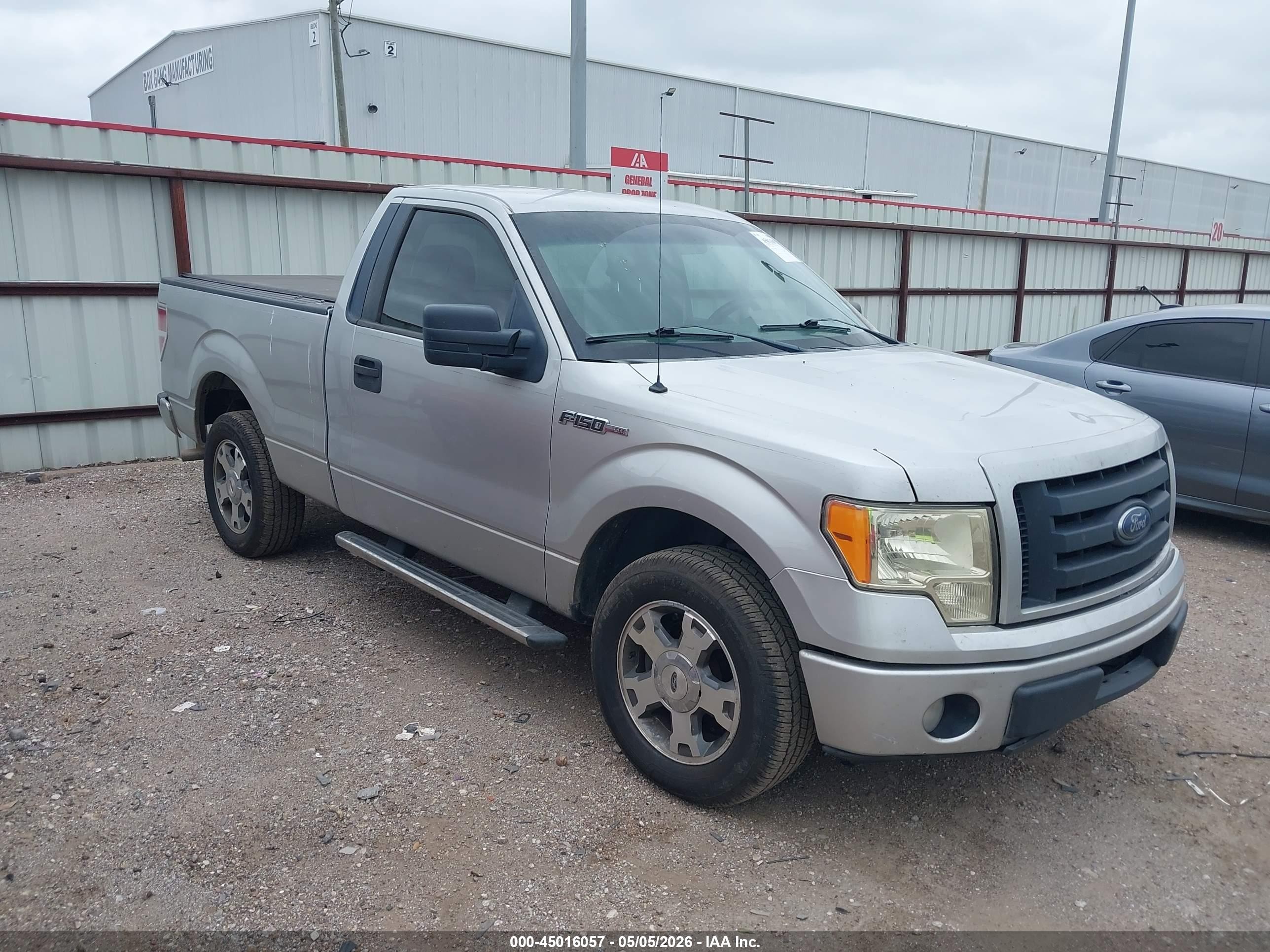 2009 Ford F-150 Stx/xl/xlt Silver vin: 1FTRF12W59KB06393