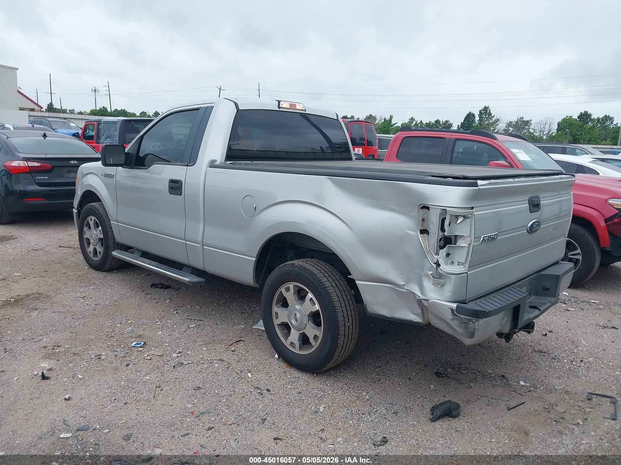 2009 Ford F-150 Stx/xl/xlt Silver vin: 1FTRF12W59KB06393