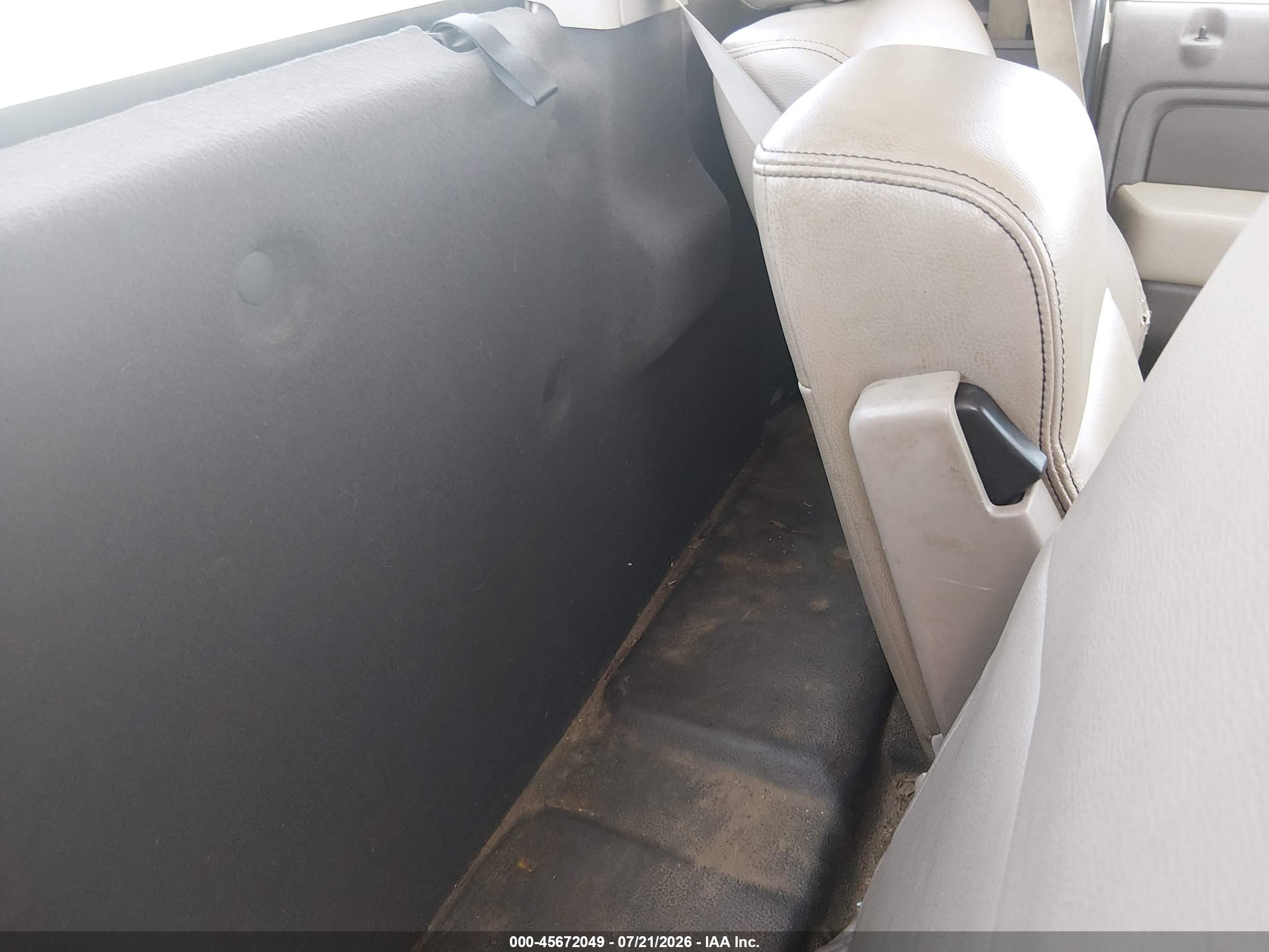 2009 Ford F-150 Stx/xl/xl W/midbox Prep/xlt/xlt W/midbox Prep Белый vin: 1FTRF12W59KC60893