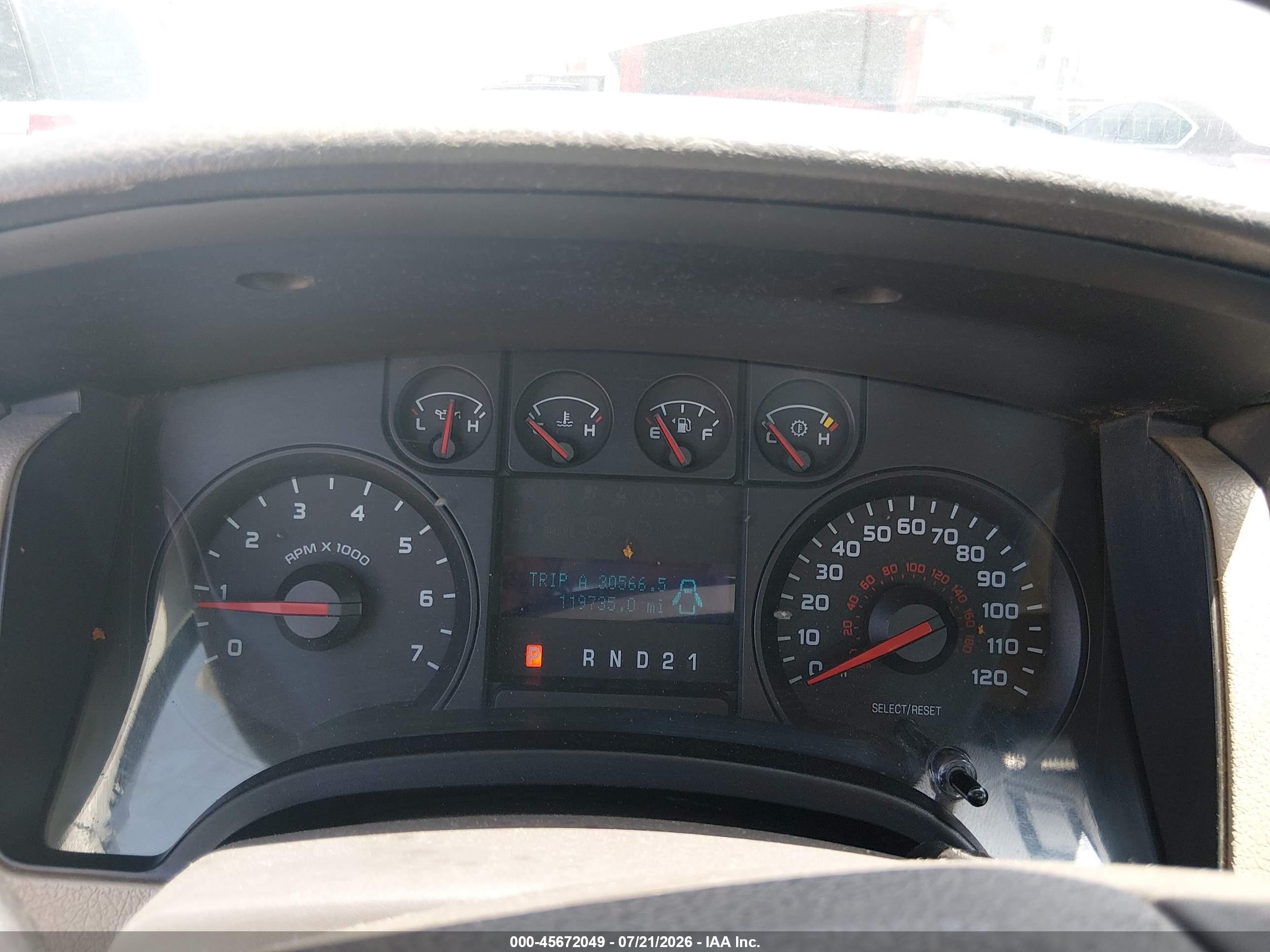 2009 Ford F-150 Stx/xl/xl W/midbox Prep/xlt/xlt W/midbox Prep Белый vin: 1FTRF12W59KC60893