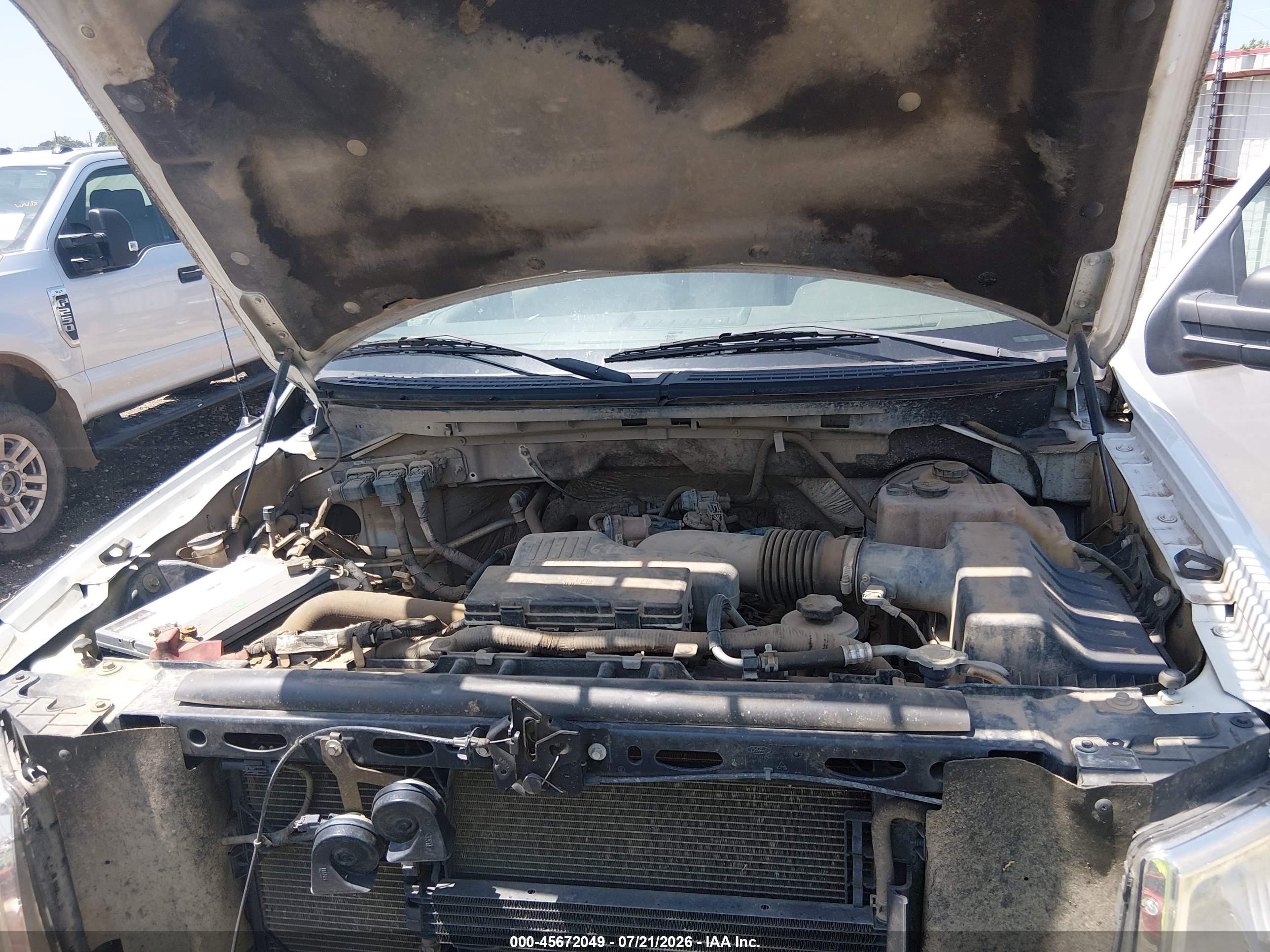 2009 Ford F-150 Stx/xl/xl W/midbox Prep/xlt/xlt W/midbox Prep Белый vin: 1FTRF12W59KC60893