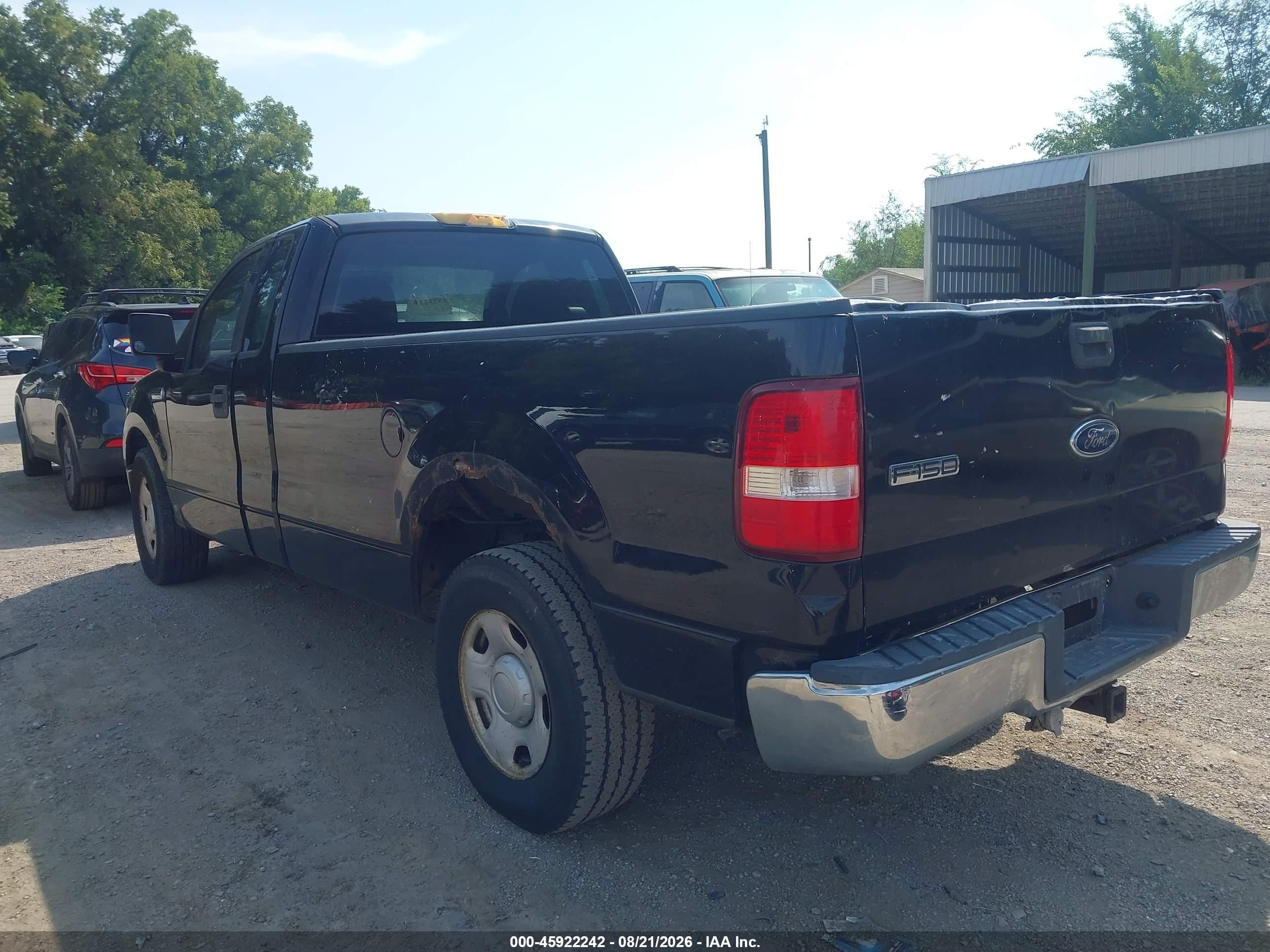 2004 Ford F-150 Stx/xl/xlt Черный vin: 1FTRF12W64NA75159