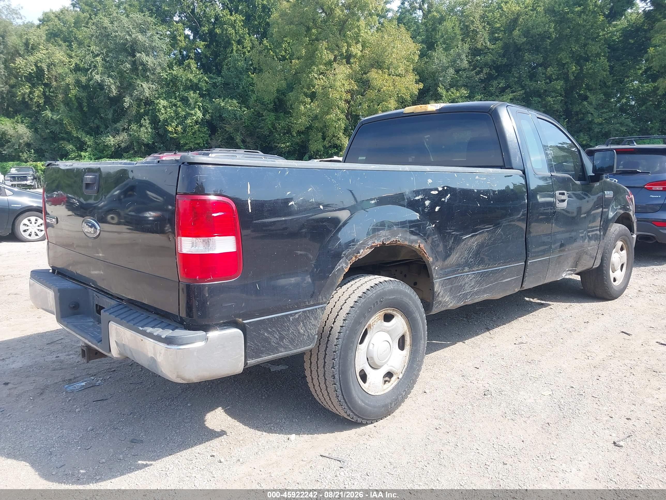 2004 Ford F-150 Stx/xl/xlt Черный vin: 1FTRF12W64NA75159