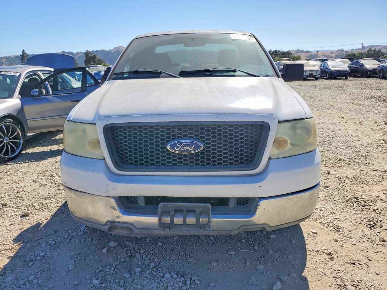2004 Ford F150 White vin: 1FTRF12W64NA78451