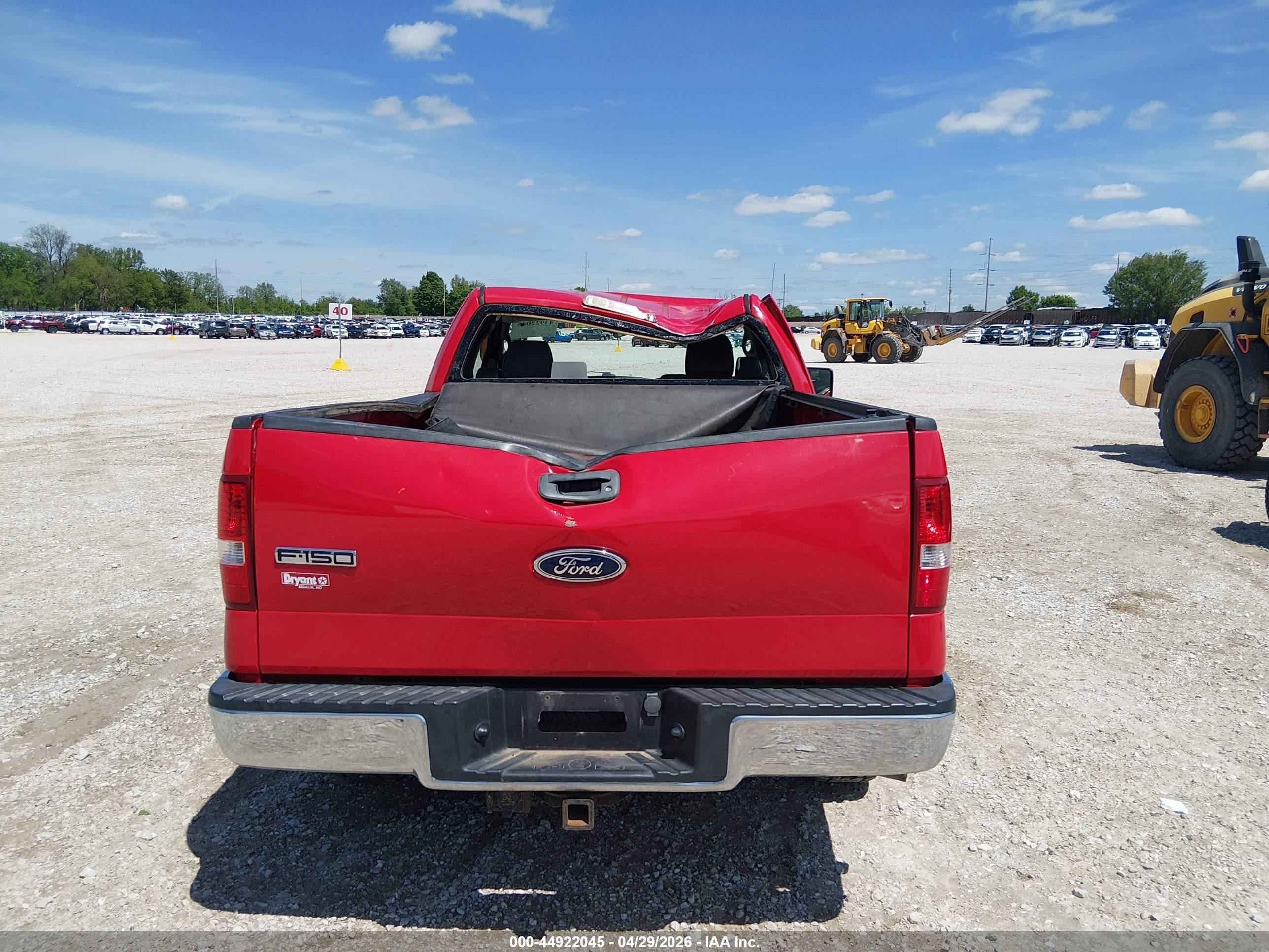2005 Ford F-150 Stx/xl/xlt Red vin: 1FTRF12W65KF11401