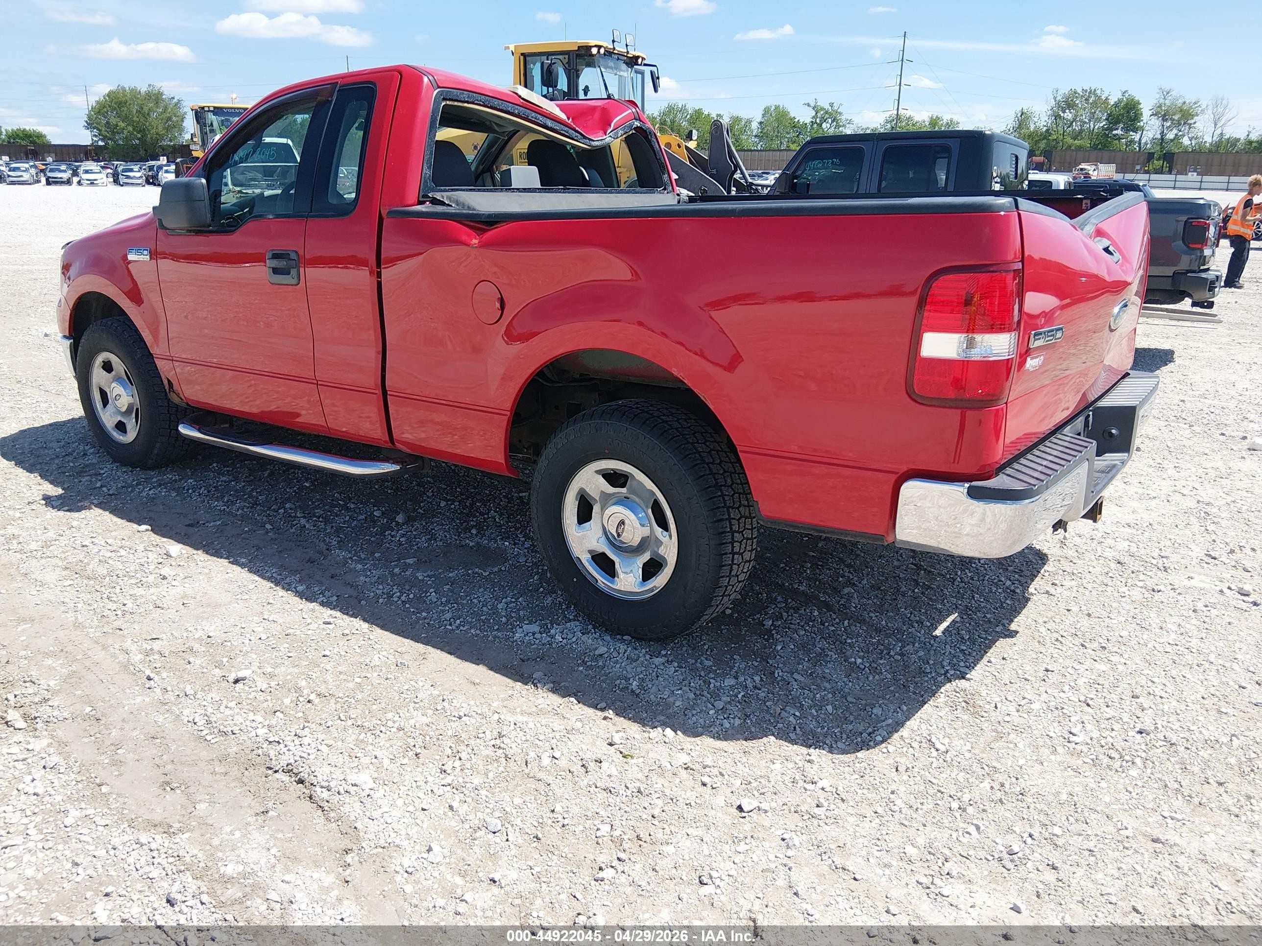 2005 Ford F-150 Stx/xl/xlt Red vin: 1FTRF12W65KF11401