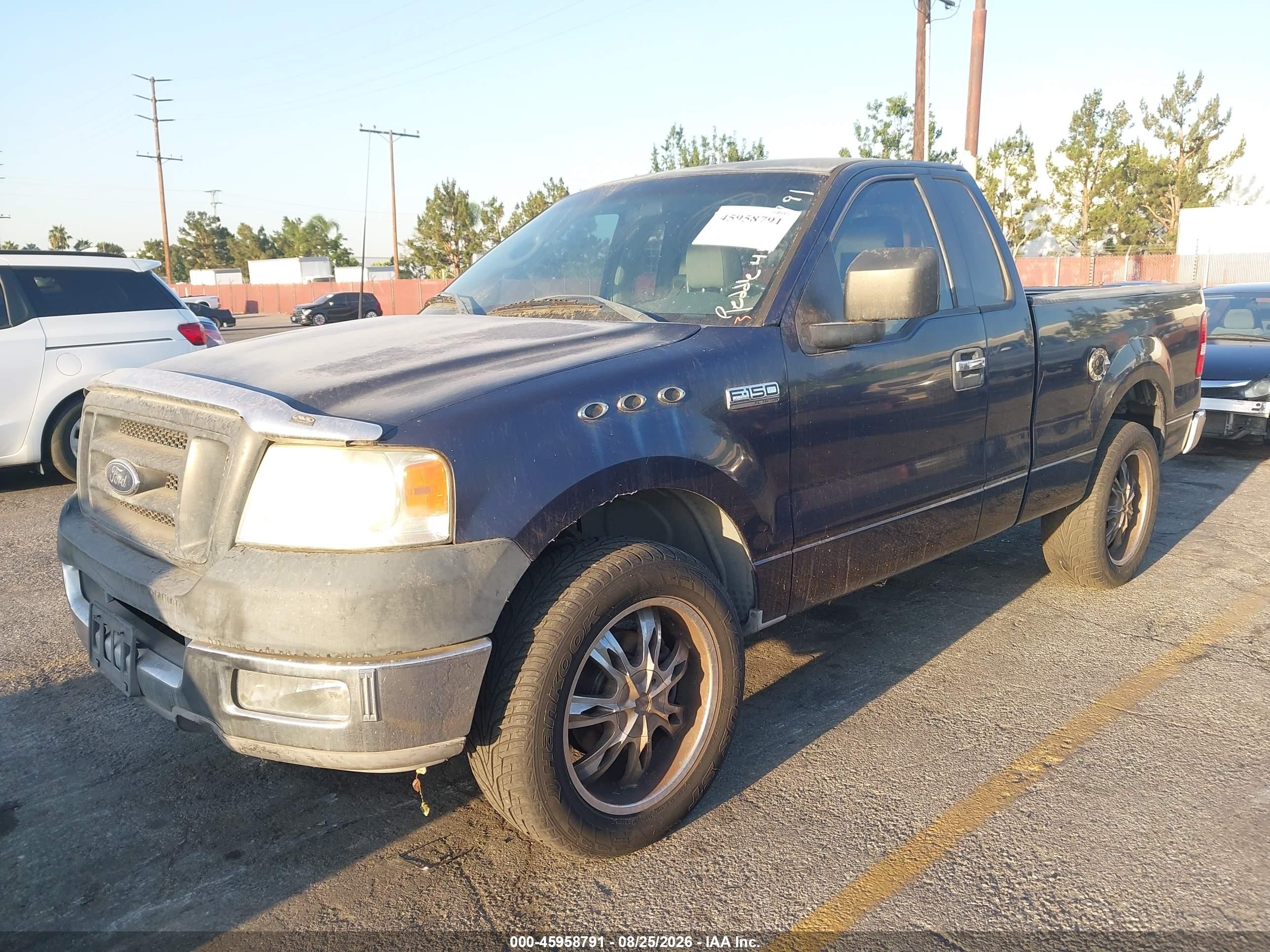 2005 Ford F-150 Stx/xl/xlt Dark Blue vin: 1FTRF12W65NA26769