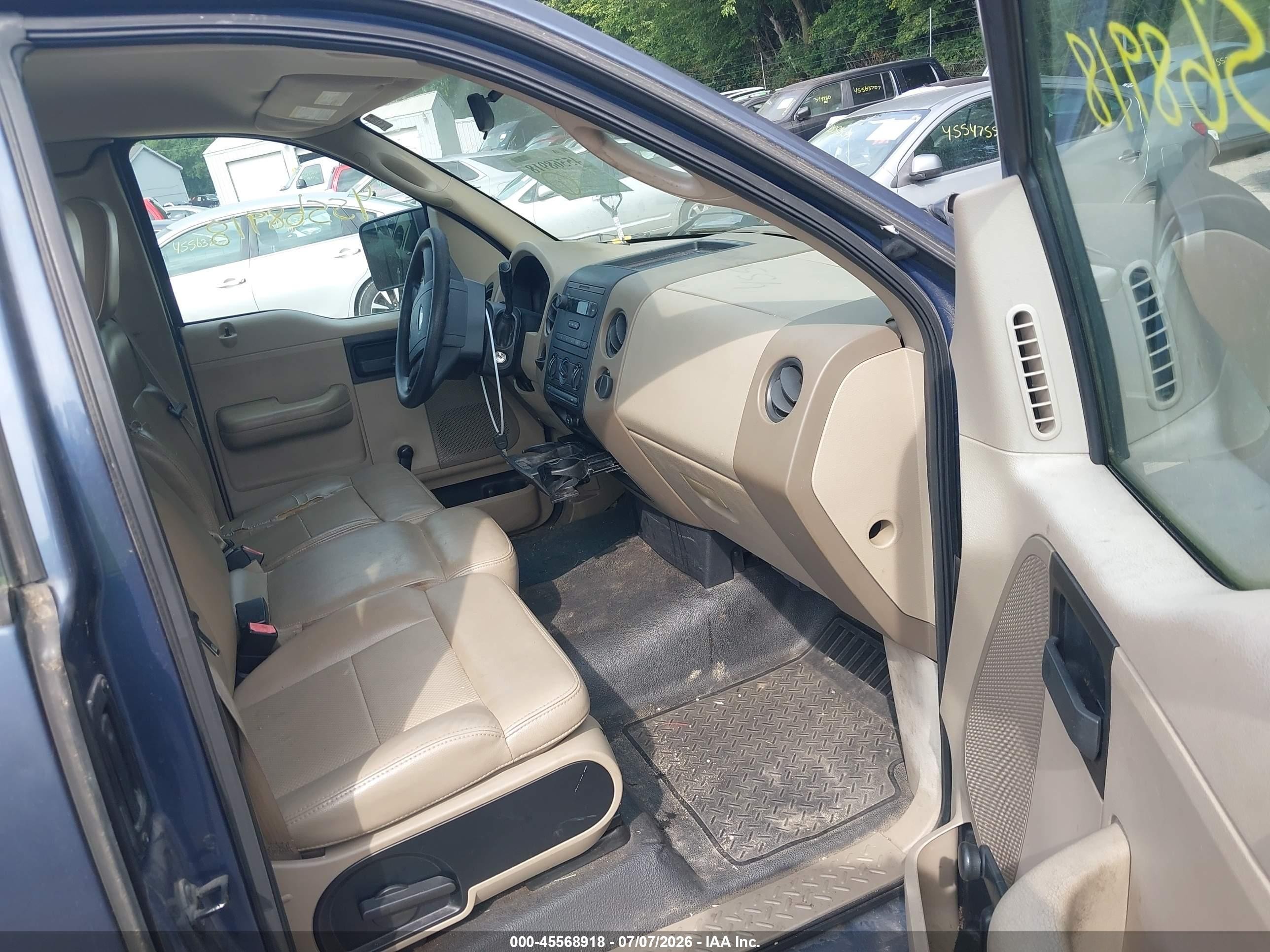 2005 Ford F-150 Stx/xl/xlt Синий vin: 1FTRF12W65NA41420