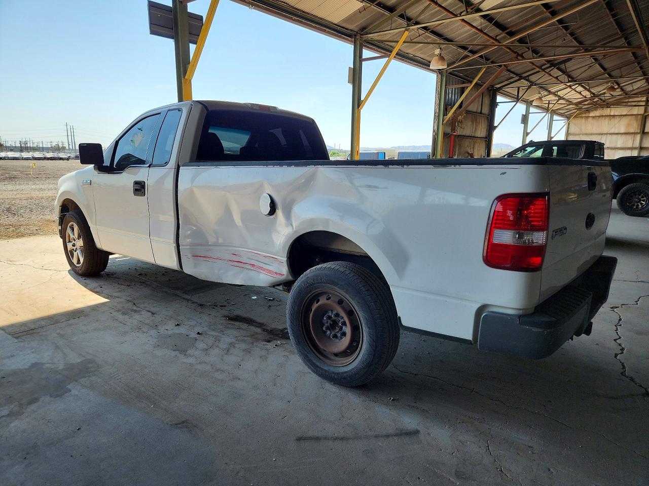 2006 Ford F150 White vin: 1FTRF12W66NA85189