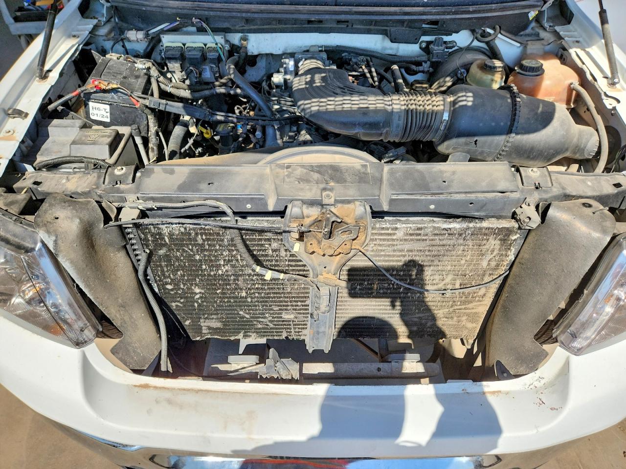 2006 Ford F150 White vin: 1FTRF12W66NA85189