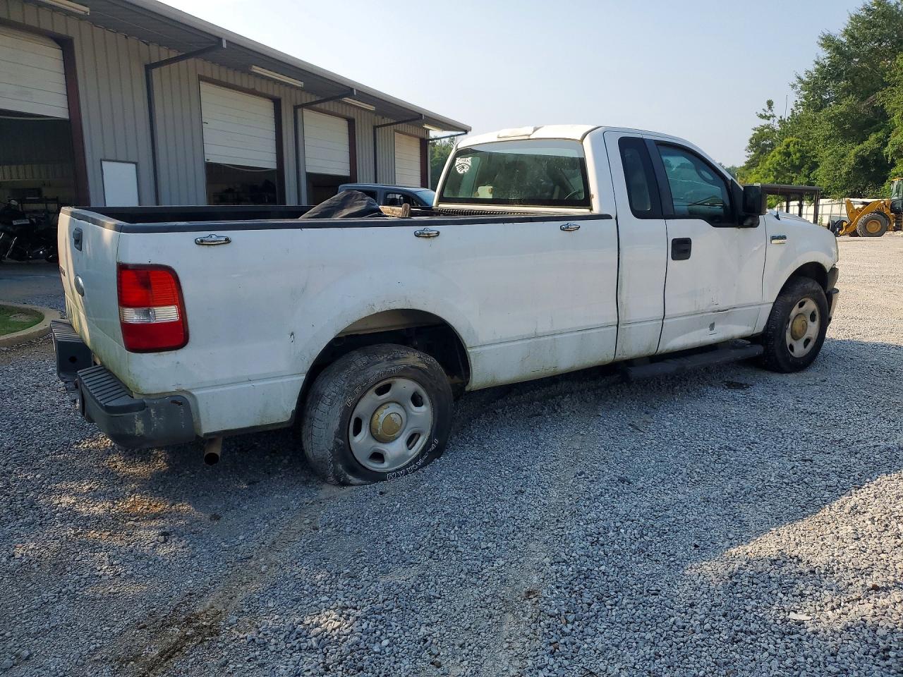 2007 Ford F150 White vin: 1FTRF12W67KC16186