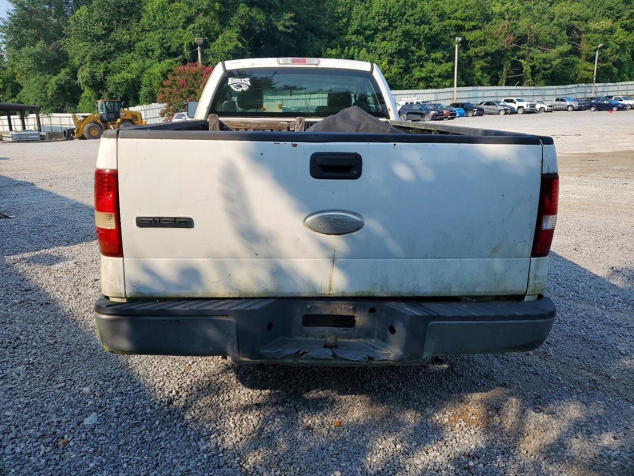 2007 Ford F150 White vin: 1FTRF12W67KC16186
