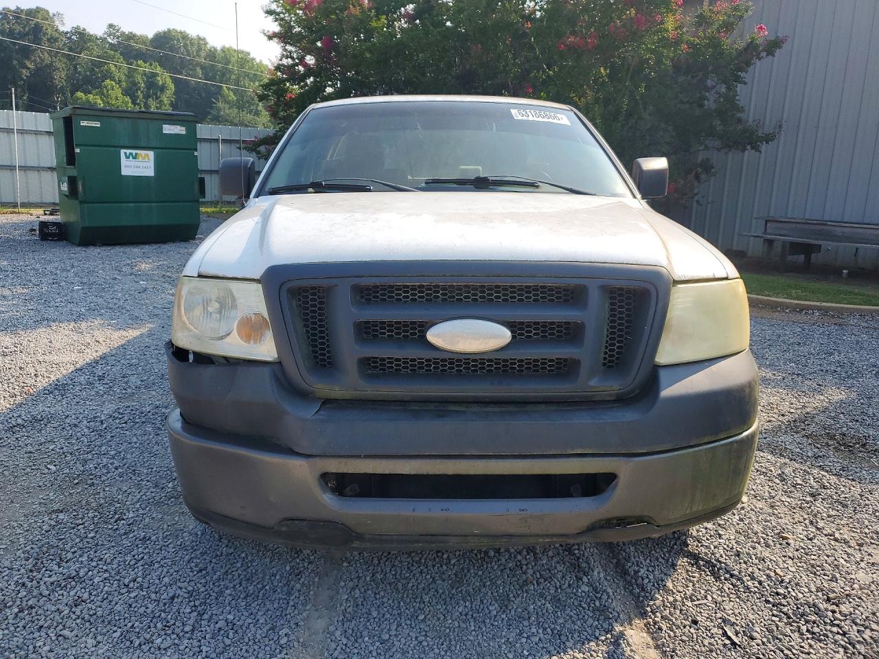 2007 Ford F150 White vin: 1FTRF12W67KC16186