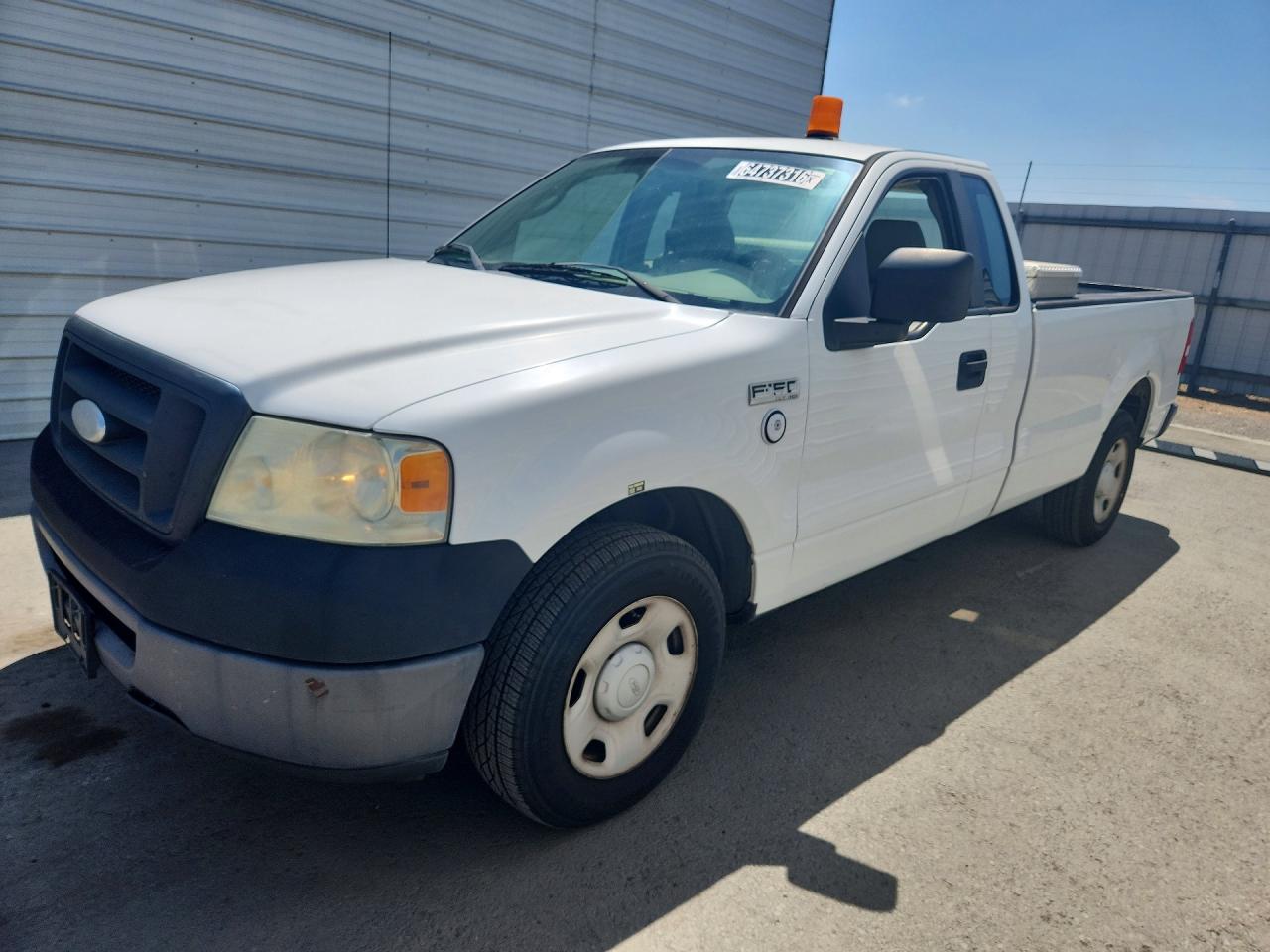 2007 Ford F150 White vin: 1FTRF12W67KC91227