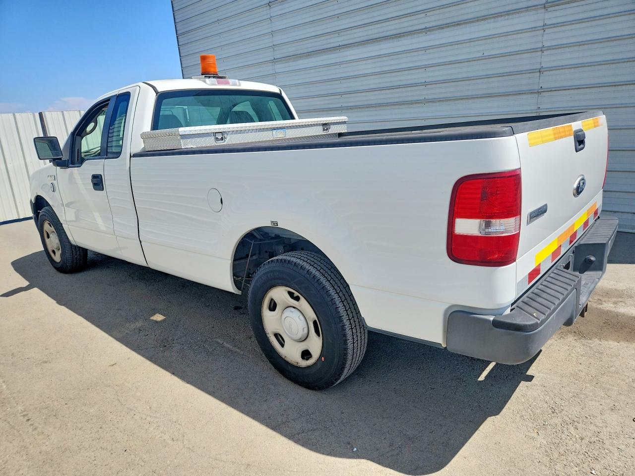 2007 Ford F150 White vin: 1FTRF12W67KC91227