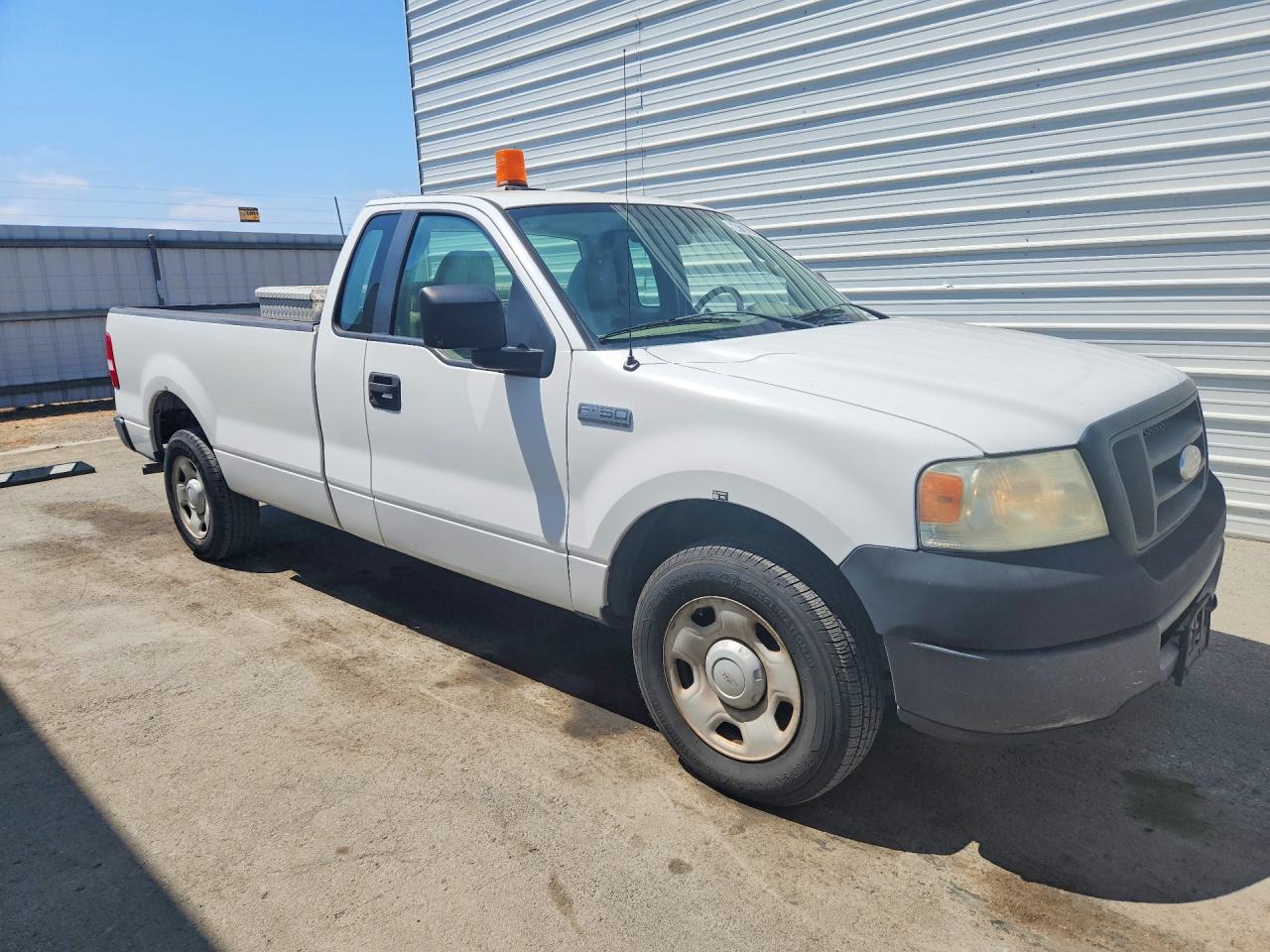 2007 Ford F150 White vin: 1FTRF12W67KC91227