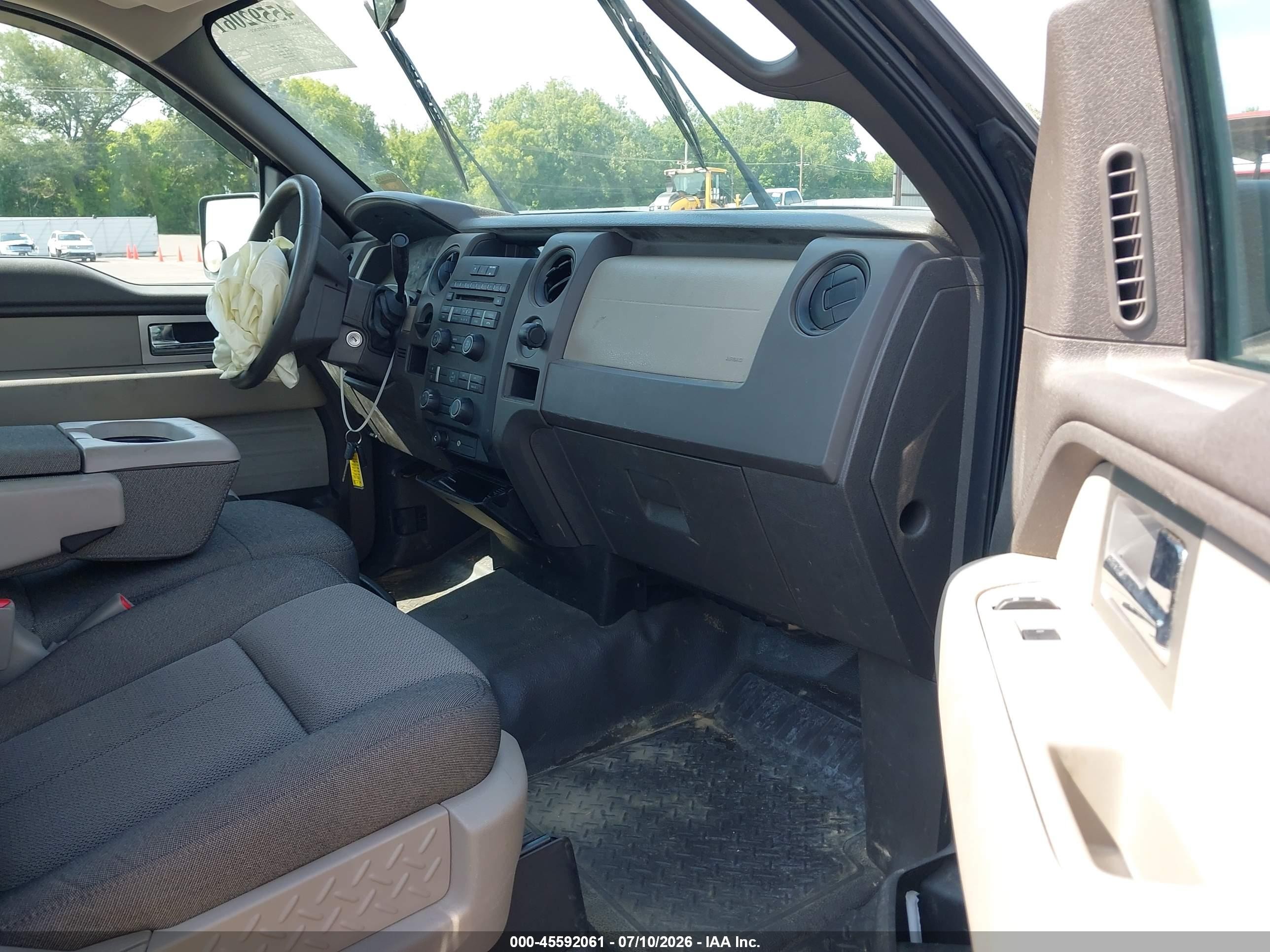 2009 Ford F-150 Stx/xl/xl W/midbox Prep/xlt/xlt W/midbox Prep Black vin: 1FTRF12W69KB37345
