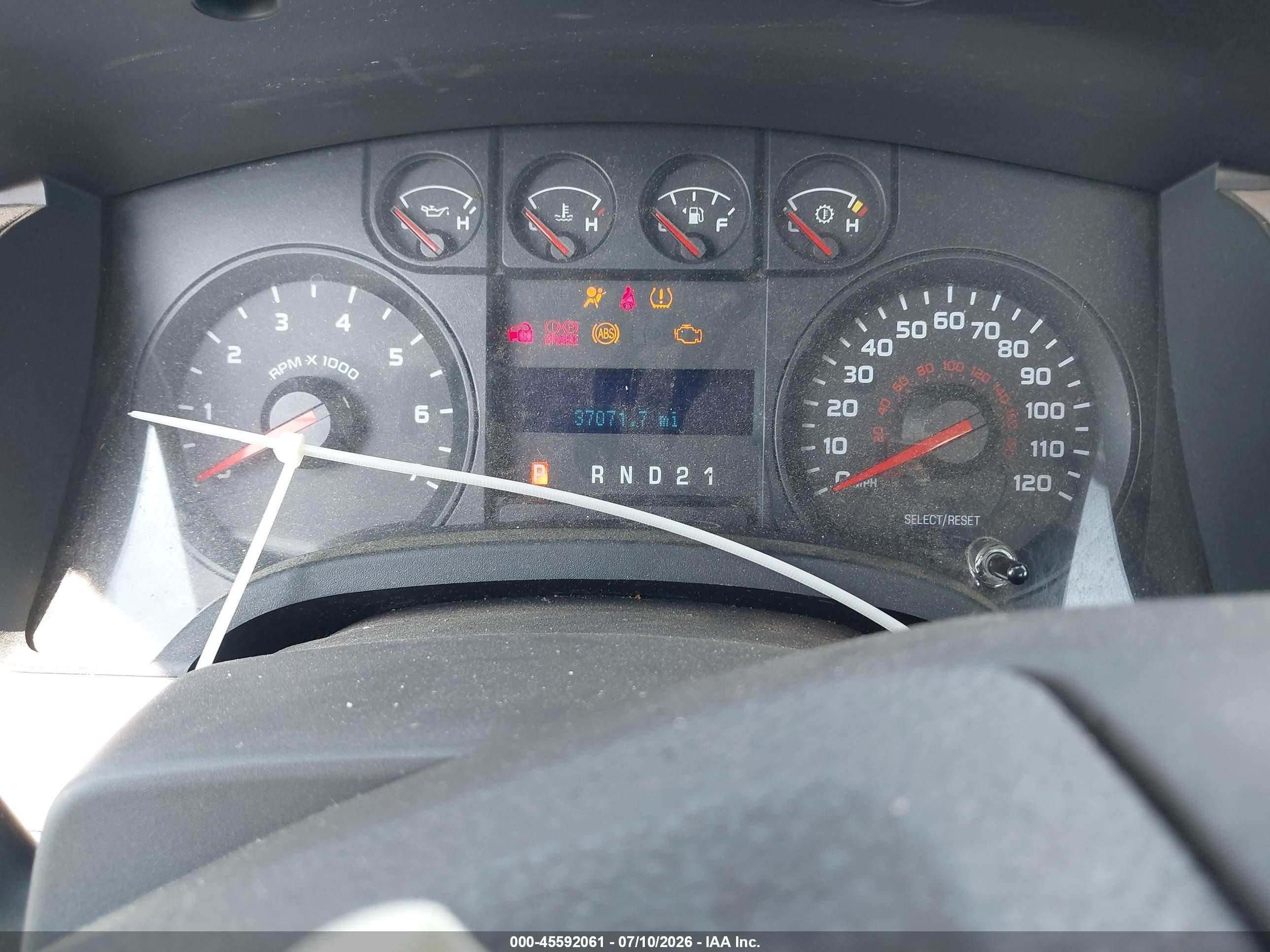 2009 Ford F-150 Stx/xl/xl W/midbox Prep/xlt/xlt W/midbox Prep Black vin: 1FTRF12W69KB37345