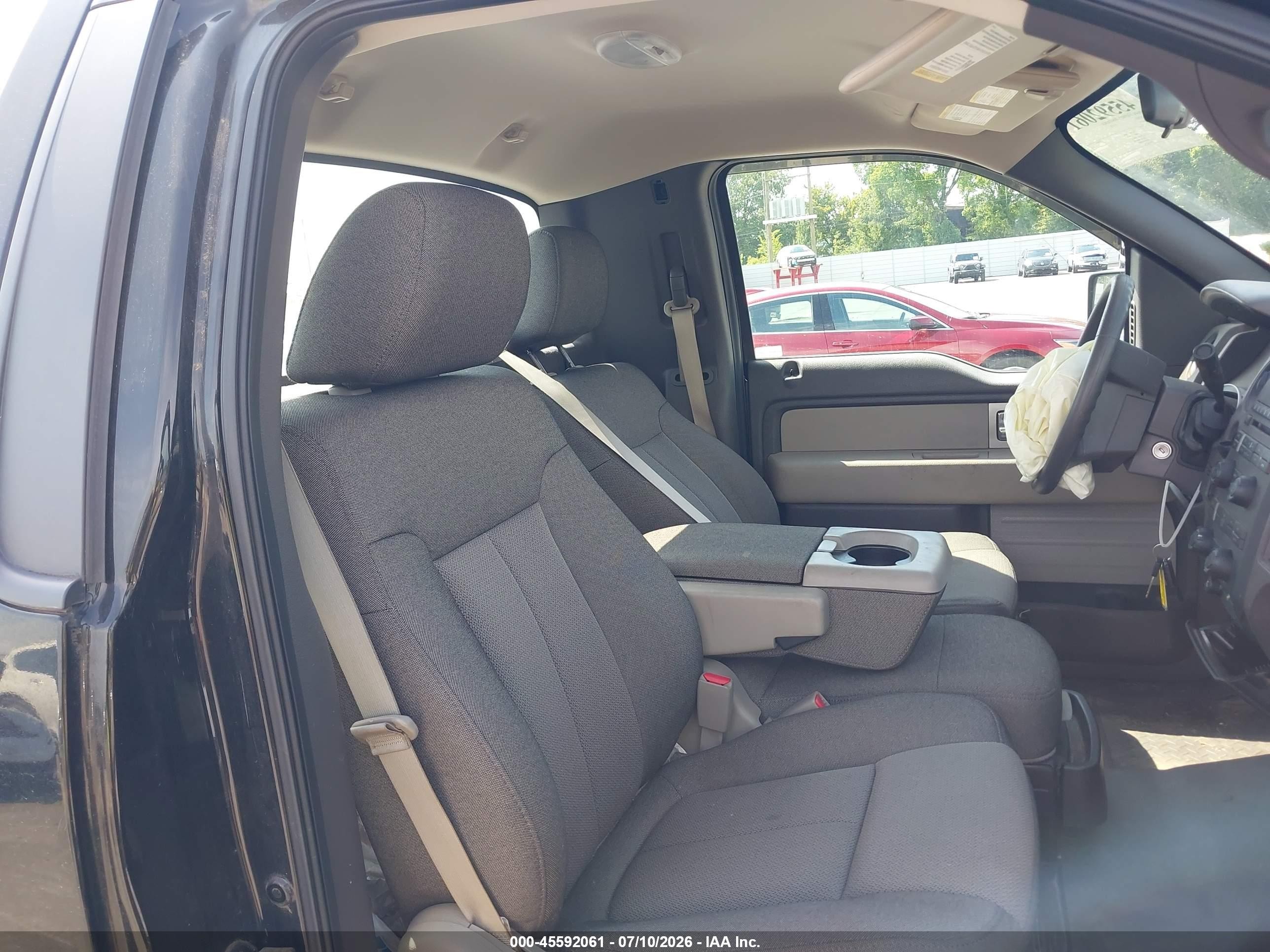 2009 Ford F-150 Stx/xl/xl W/midbox Prep/xlt/xlt W/midbox Prep Black vin: 1FTRF12W69KB37345