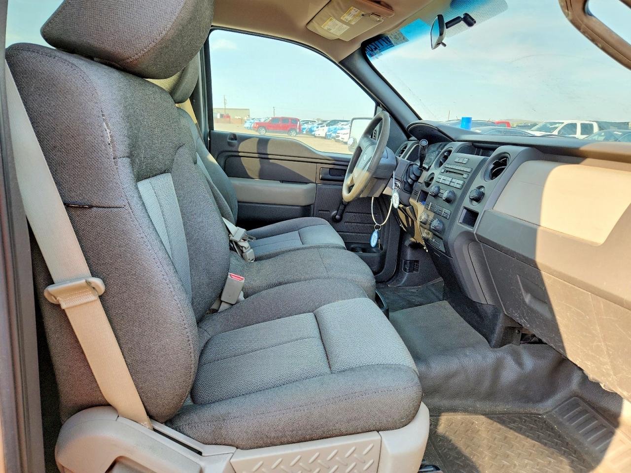 2009 Ford F-150 Beige vin: 1FTRF12W69KB56798
