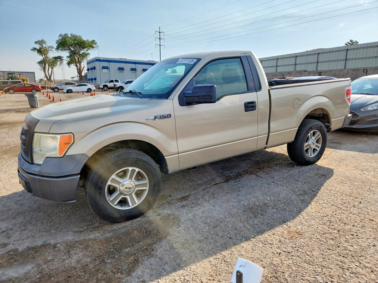 2009 Ford F-150 Бежевый vin: 1FTRF12W69KB56798
