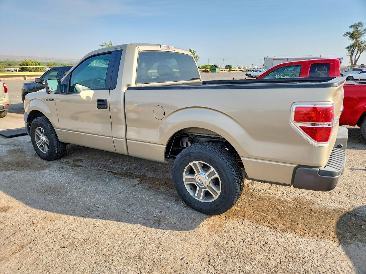 2009 Ford F-150 Beige vin: 1FTRF12W69KB56798