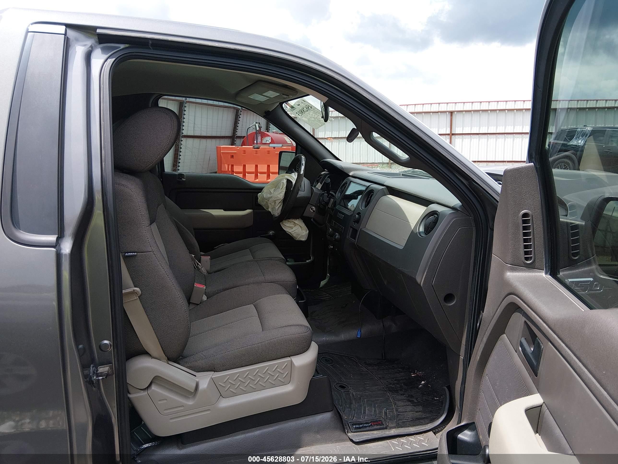 2009 Ford F-150 Stx/xl/xl W/midbox Prep/xlt/xlt W/midbox Prep Черный vin: 1FTRF12W69KC90565