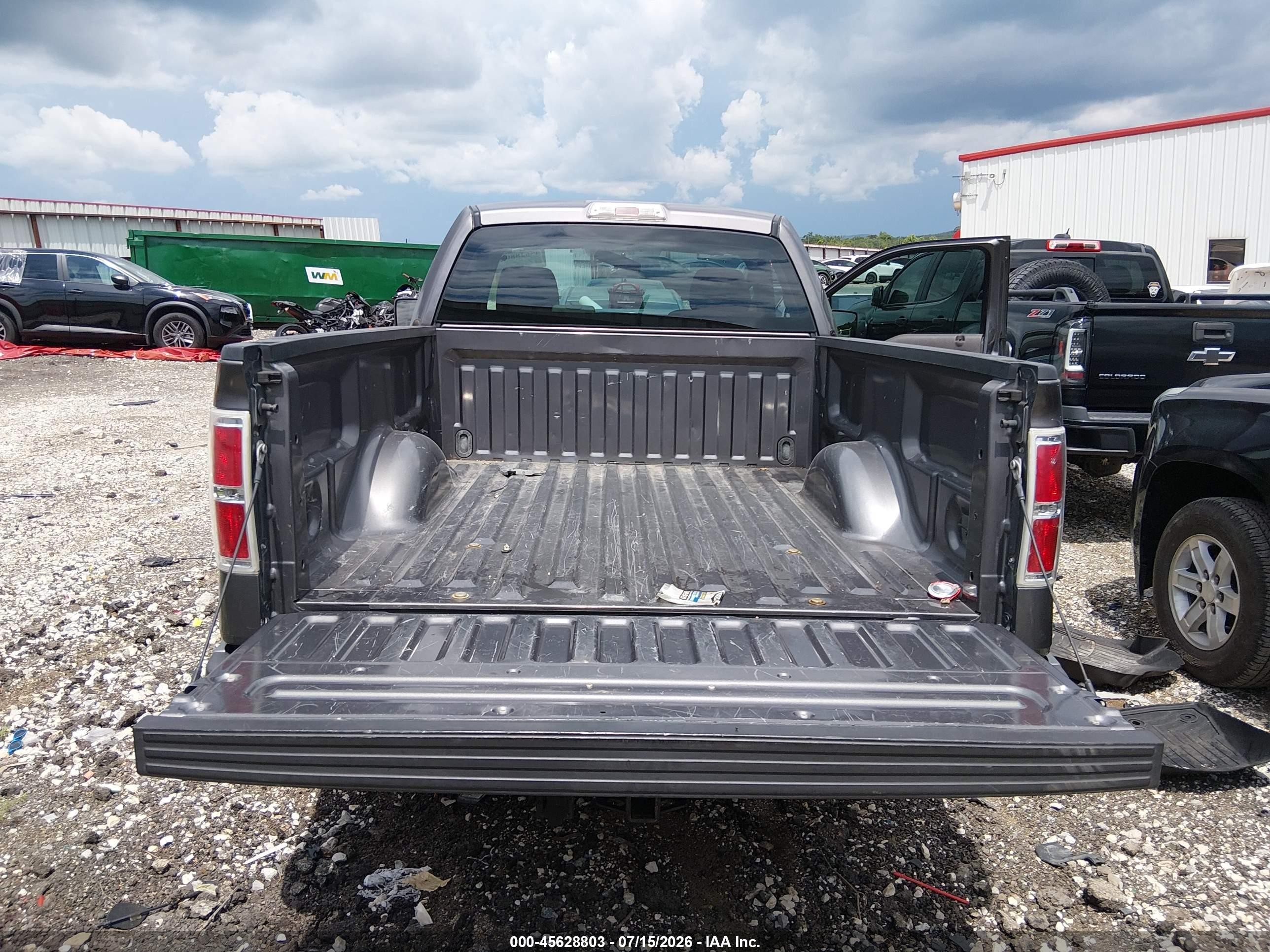 2009 Ford F-150 Stx/xl/xl W/midbox Prep/xlt/xlt W/midbox Prep Черный vin: 1FTRF12W69KC90565