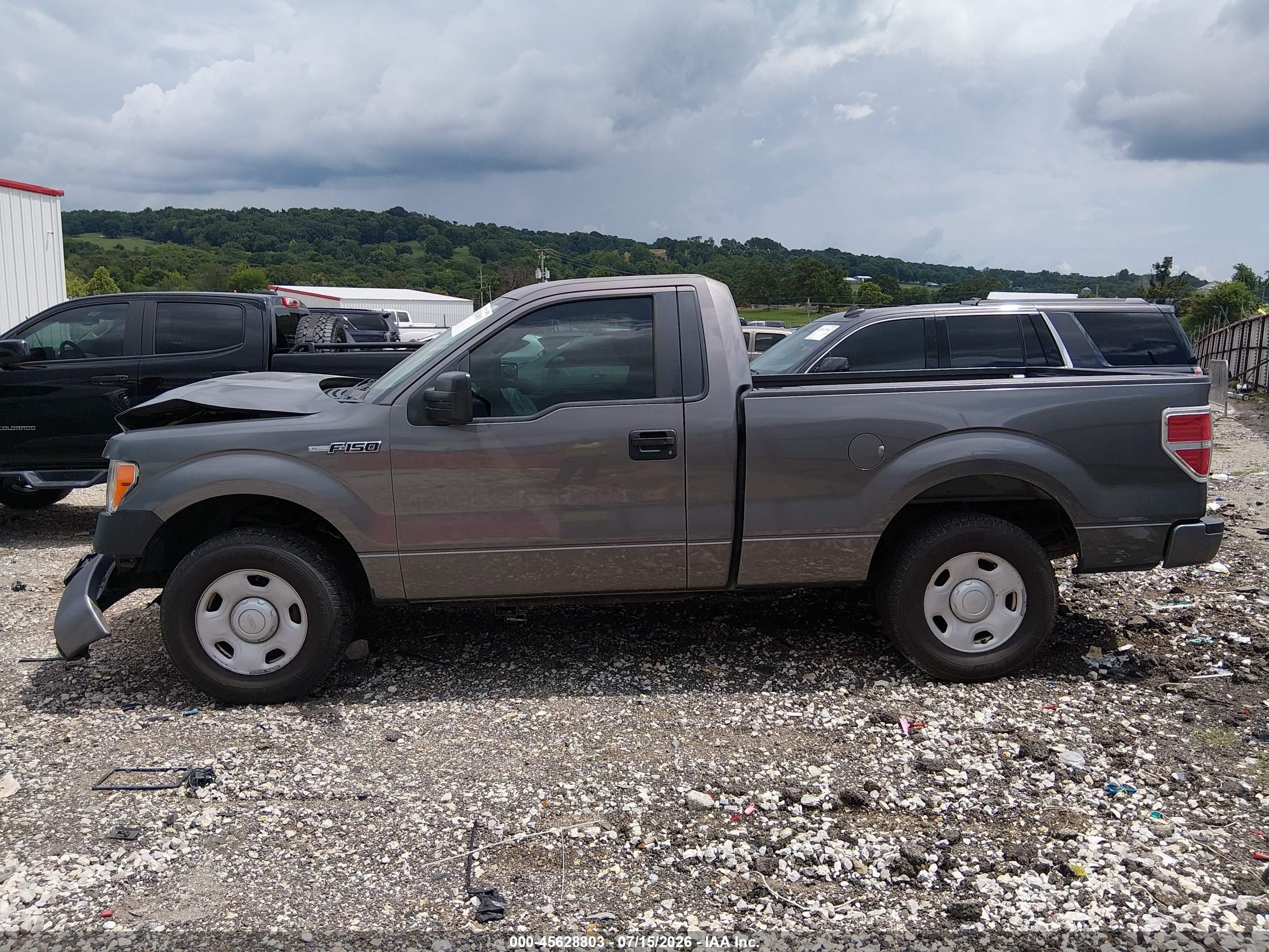 2009 Ford F-150 Stx/xl/xl W/midbox Prep/xlt/xlt W/midbox Prep Черный vin: 1FTRF12W69KC90565