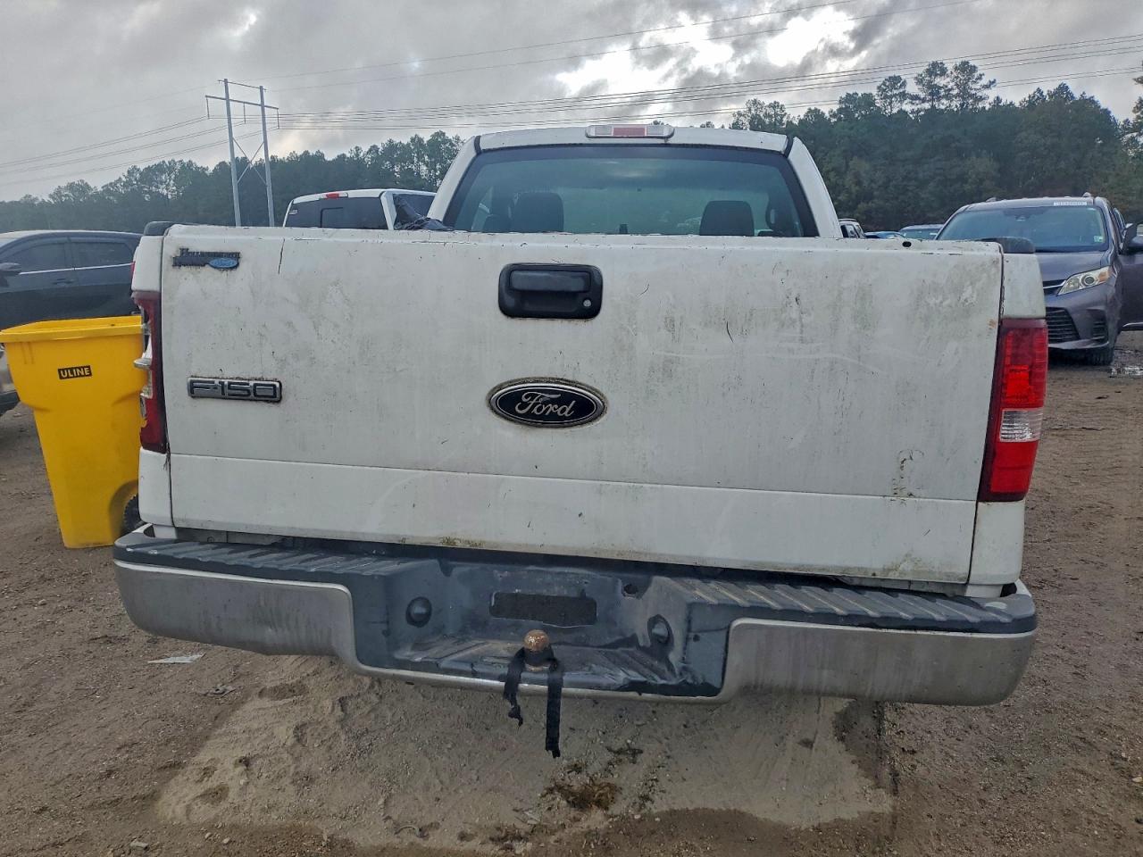 2004 Ford F-150 White vin: 1FTRF12W74NC60238