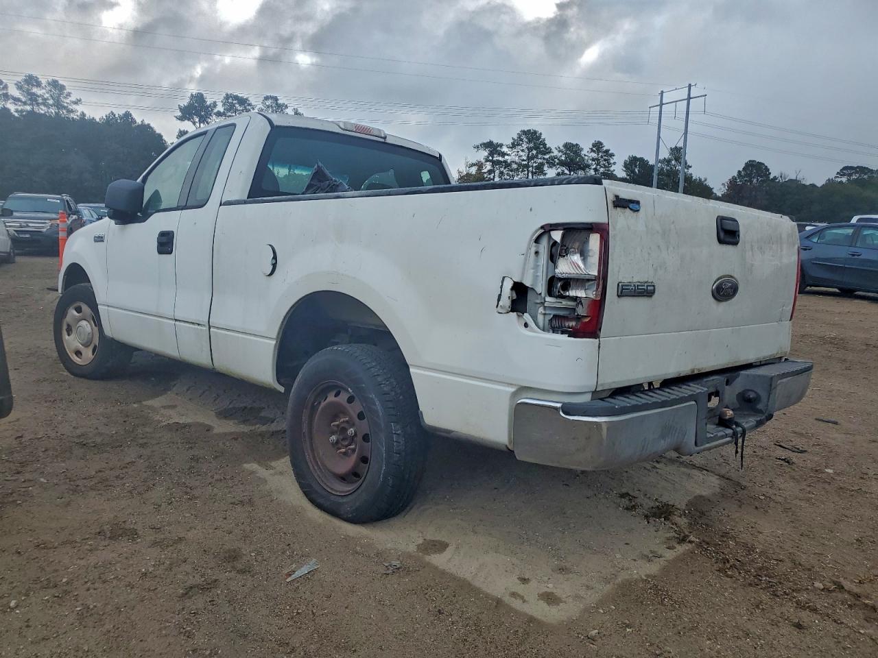 2004 Ford F-150 White vin: 1FTRF12W74NC60238