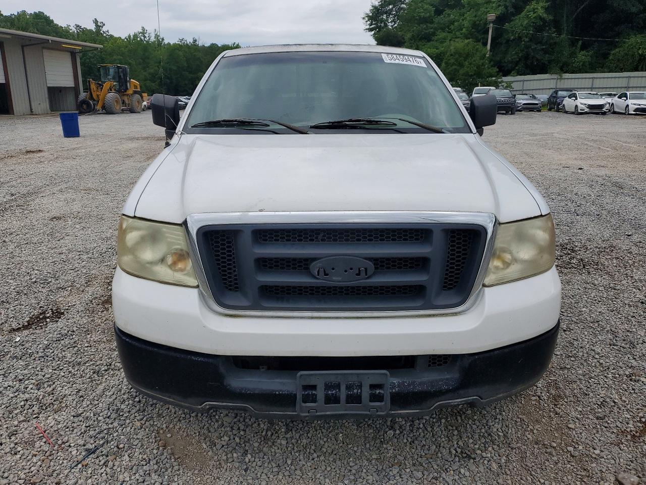 2004 Ford F150 White vin: 1FTRF12W74NC65875