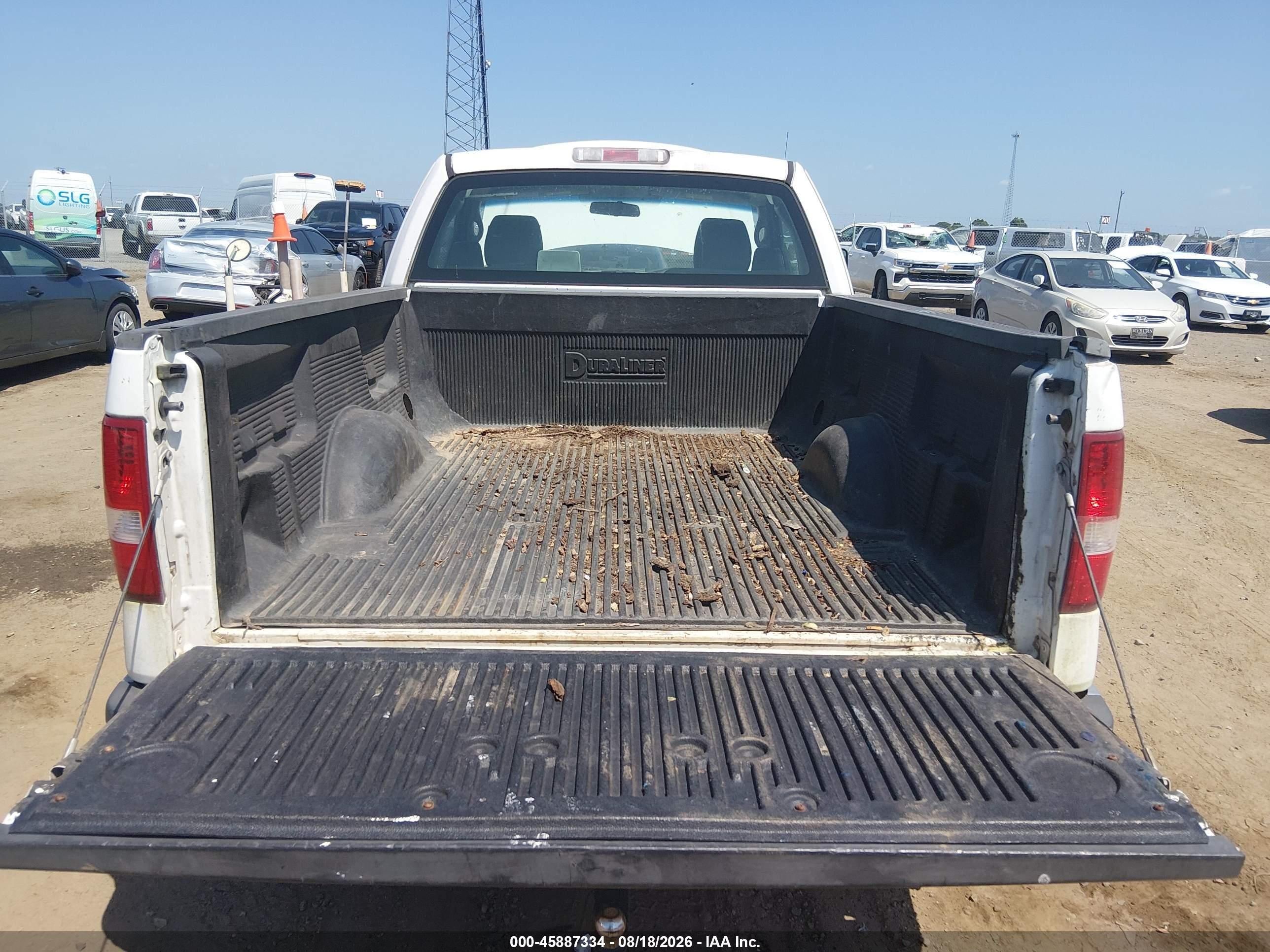 2007 Ford F-150 Stx/xl/xlt White vin: 1FTRF12W77KC55188