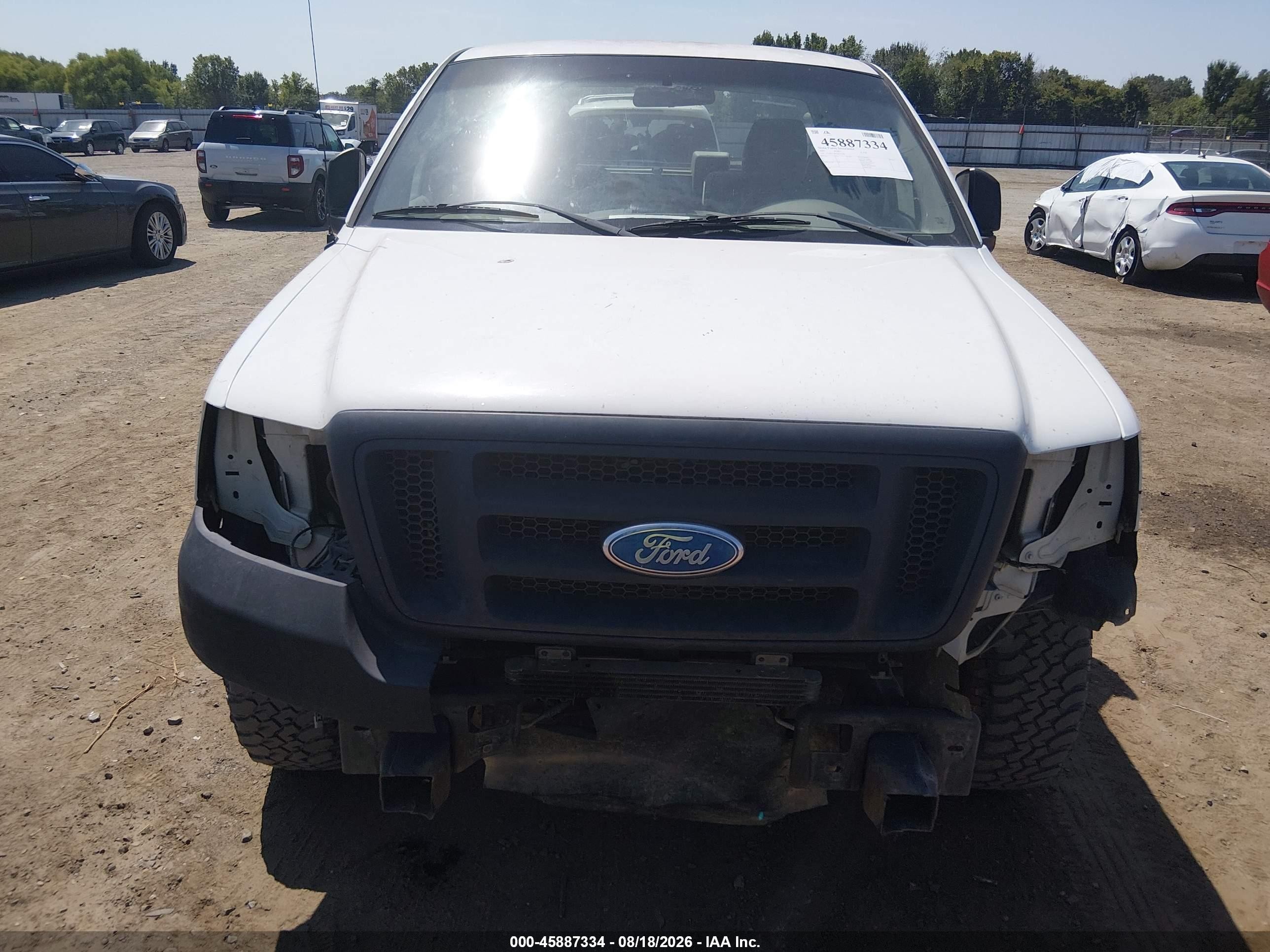2007 Ford F-150 Stx/xl/xlt White vin: 1FTRF12W77KC55188