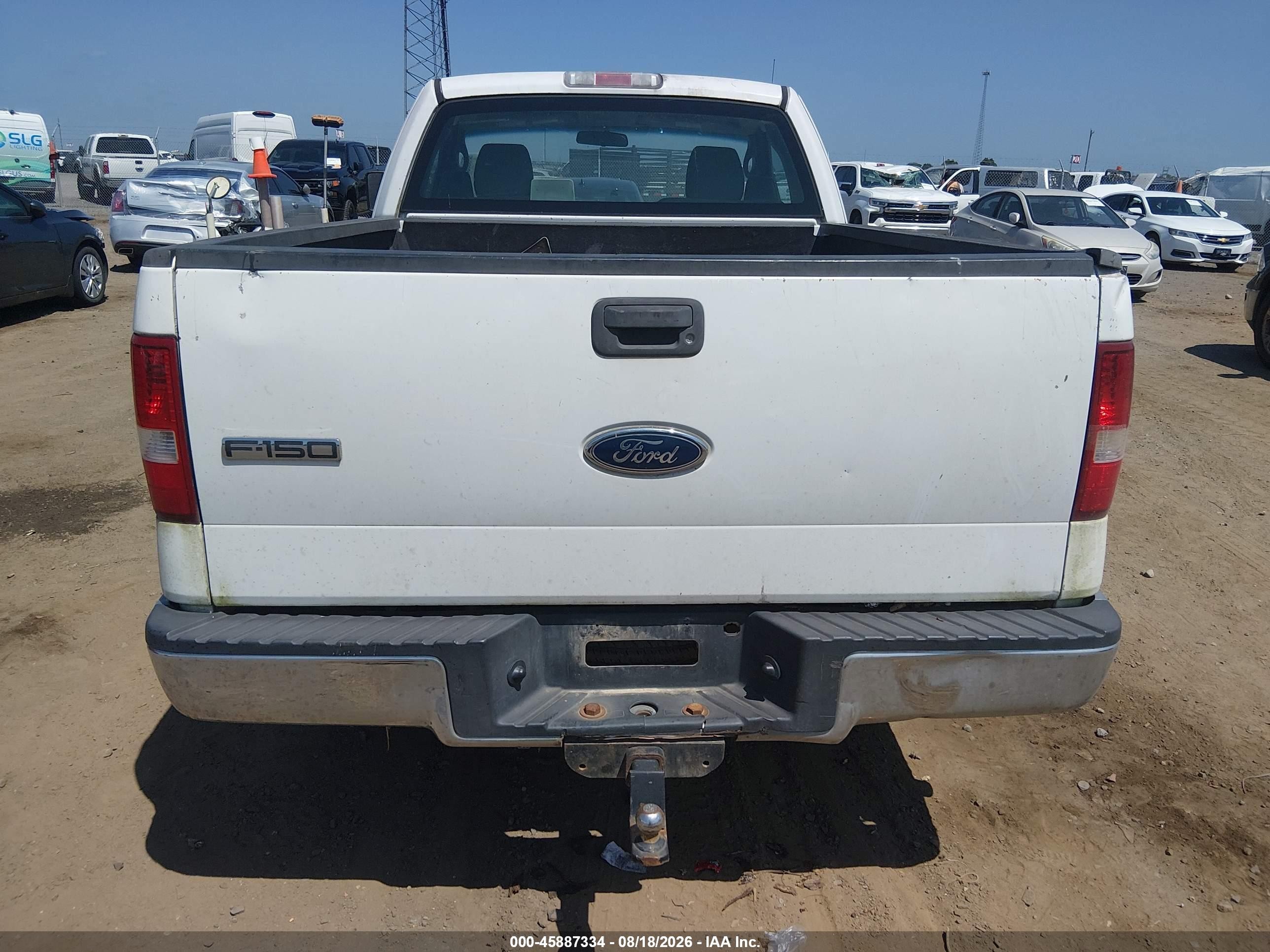 2007 Ford F-150 Stx/xl/xlt White vin: 1FTRF12W77KC55188