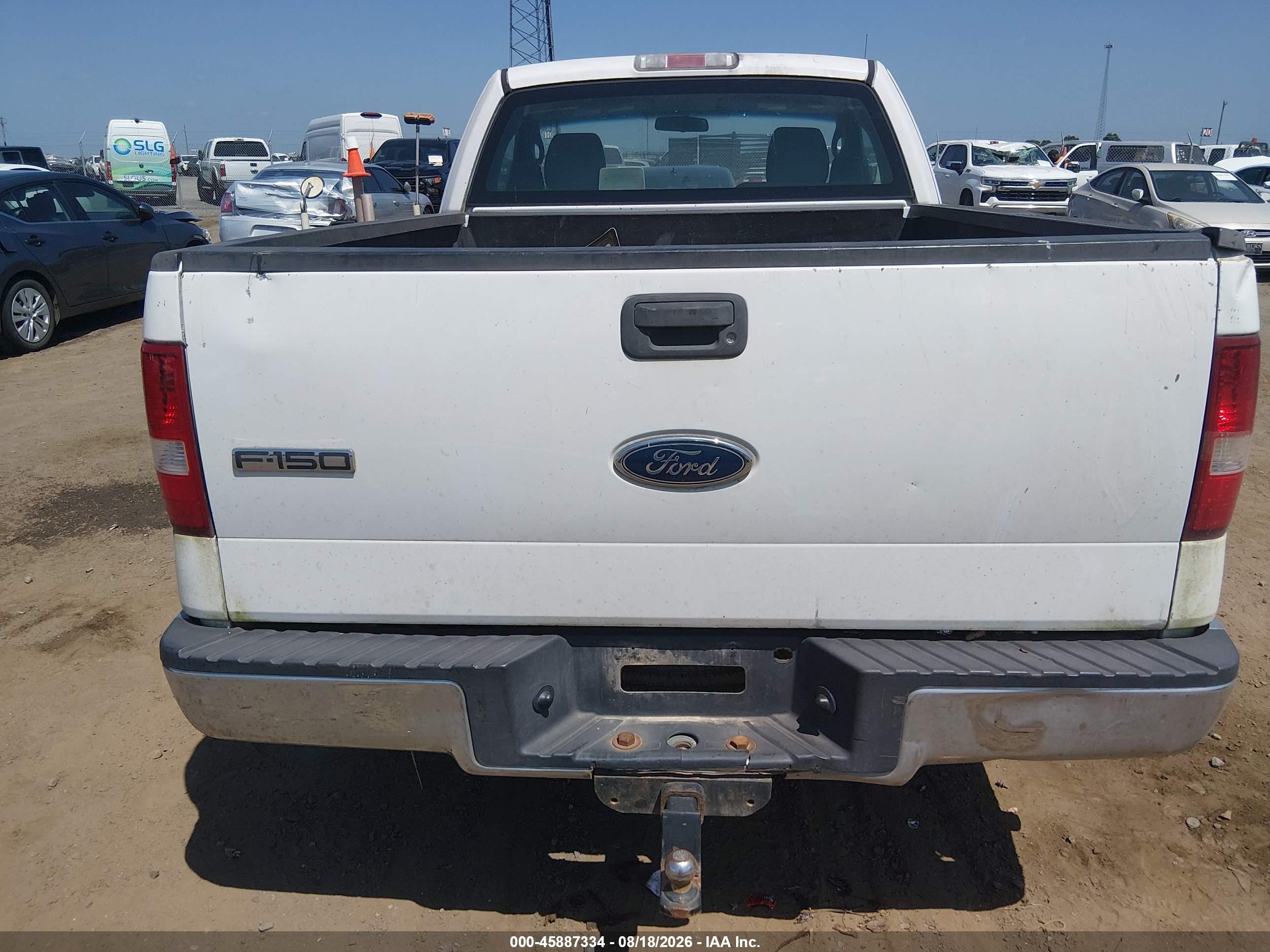 2007 Ford F-150 Stx/xl/xlt White vin: 1FTRF12W77KC55188