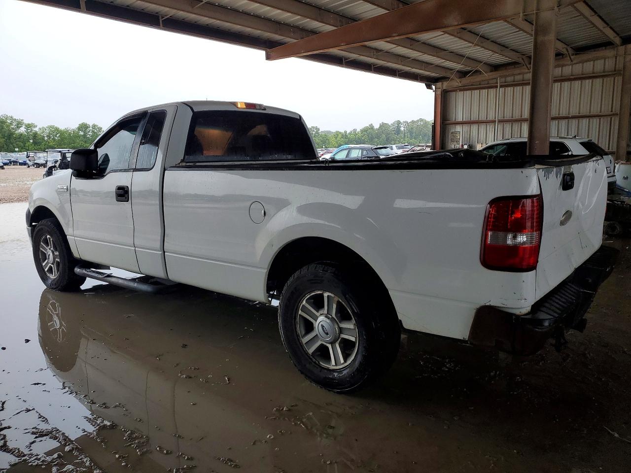 2007 Ford F-150 White vin: 1FTRF12W77KD13834