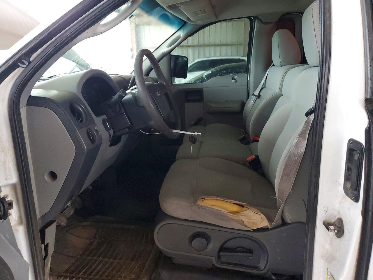 2007 Ford F-150 White vin: 1FTRF12W77KD13834