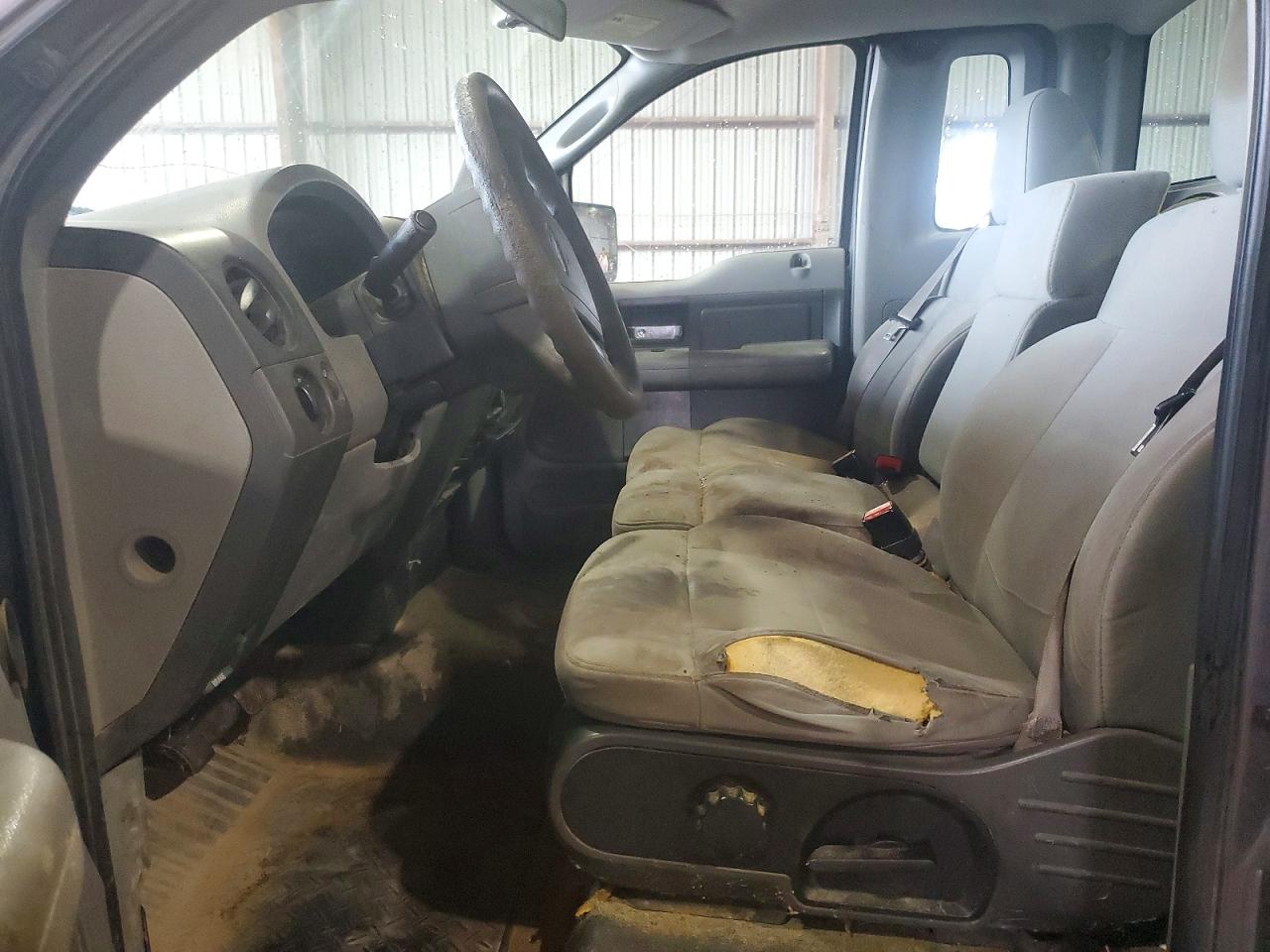 2007 Ford F150 Серый vin: 1FTRF12W77NA74719