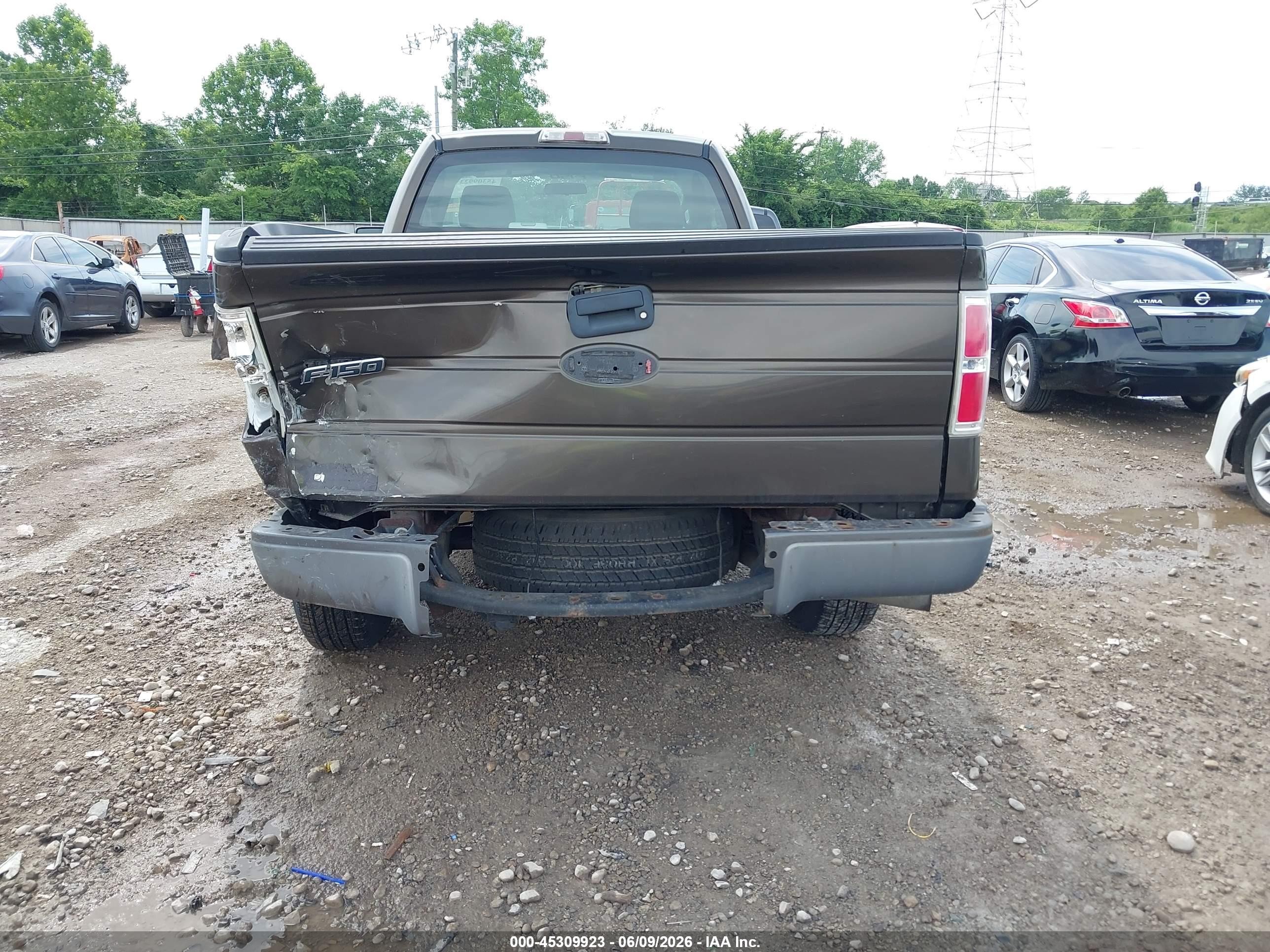 2009 Ford F-150 Stx/xl/xlt Gray vin: 1FTRF12W79KB36625
