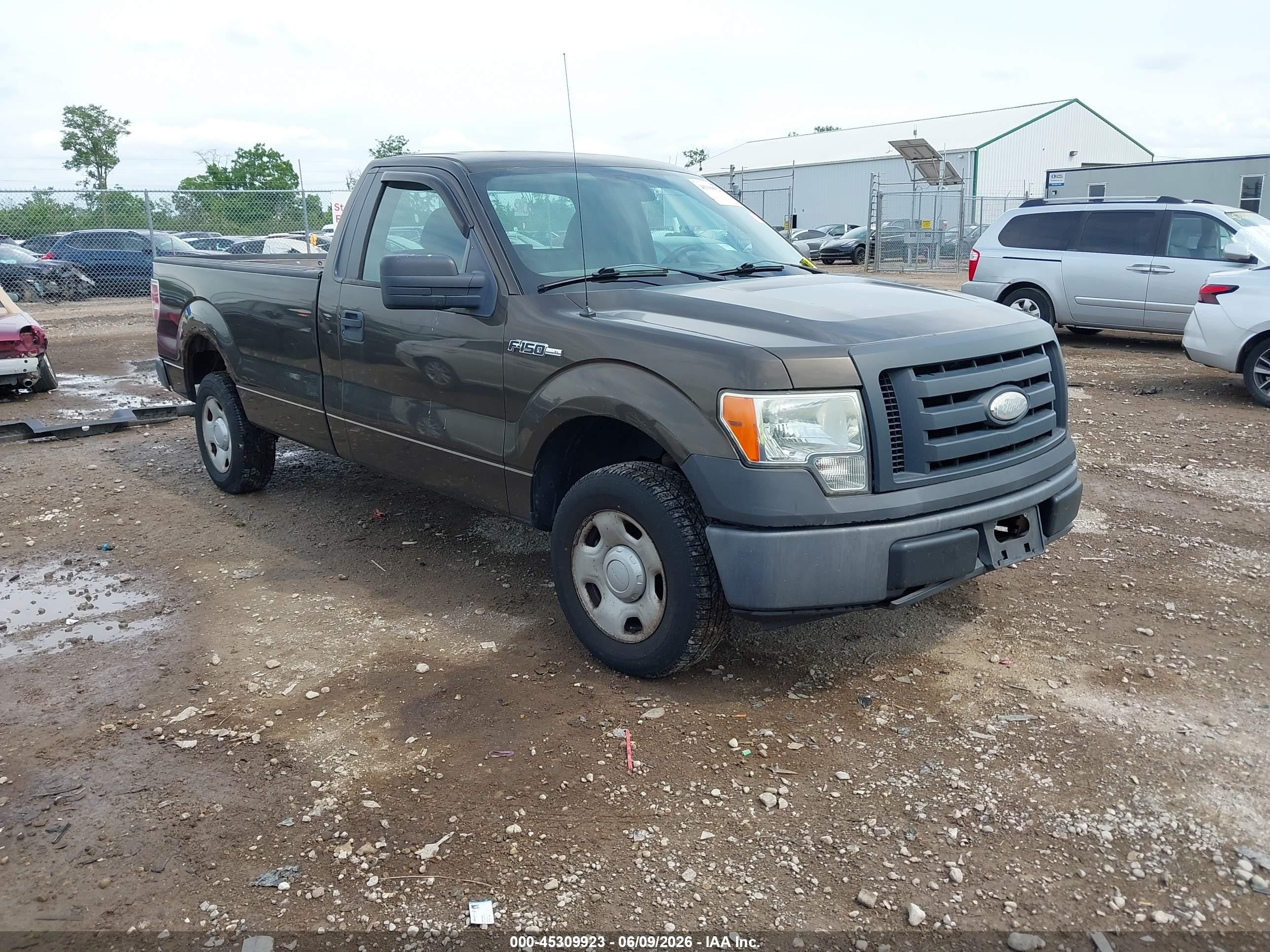 2009 Ford F-150 Stx/xl/xlt Gray vin: 1FTRF12W79KB36625