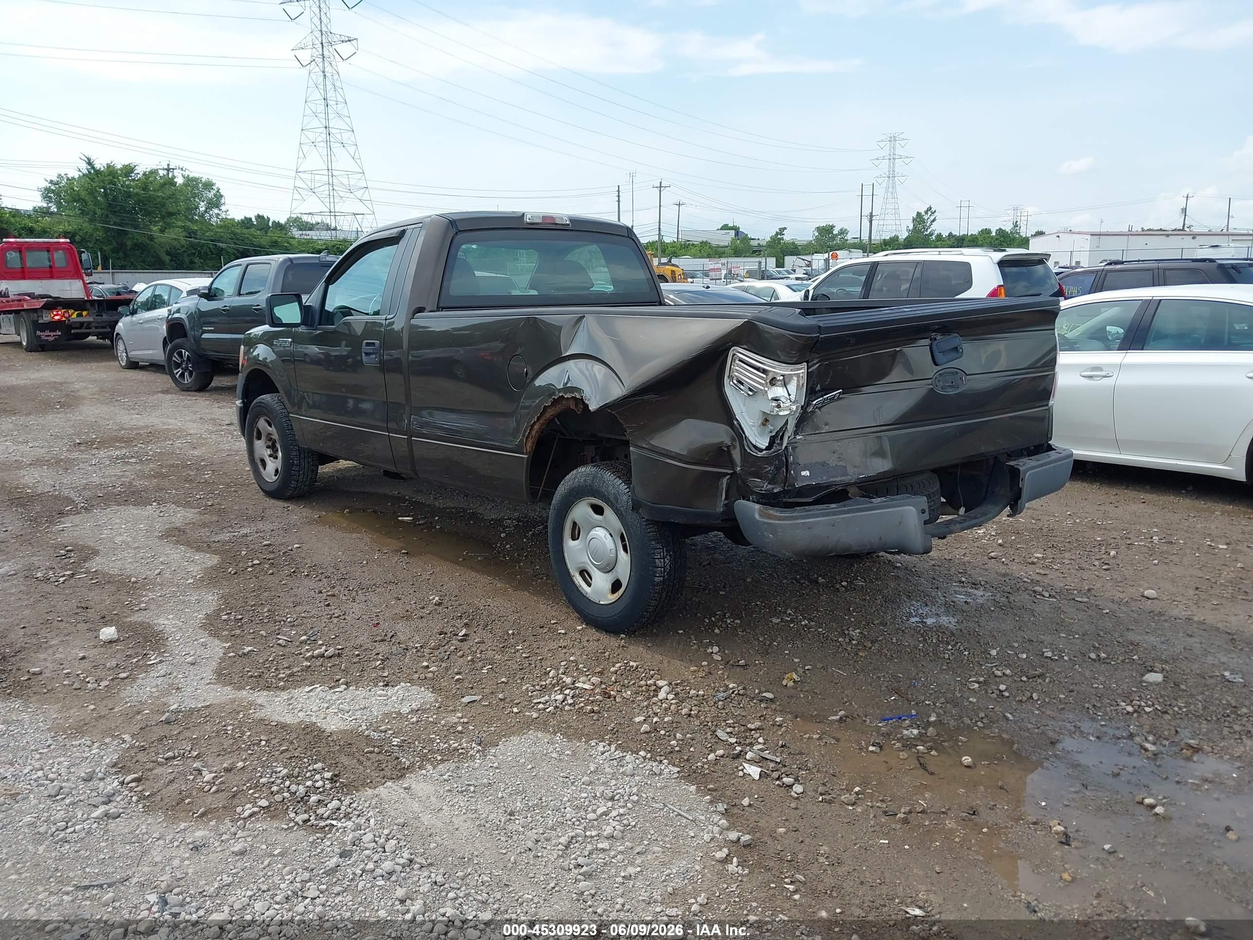 2009 Ford F-150 Stx/xl/xlt Gray vin: 1FTRF12W79KB36625
